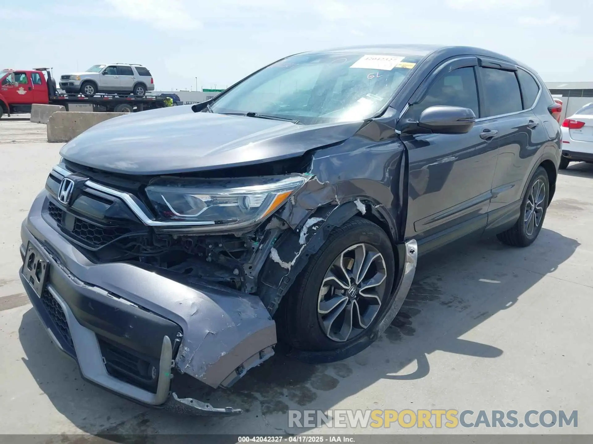 6 Photograph of a damaged car 2HKRW1H50MH424797 HONDA CR-V 2021