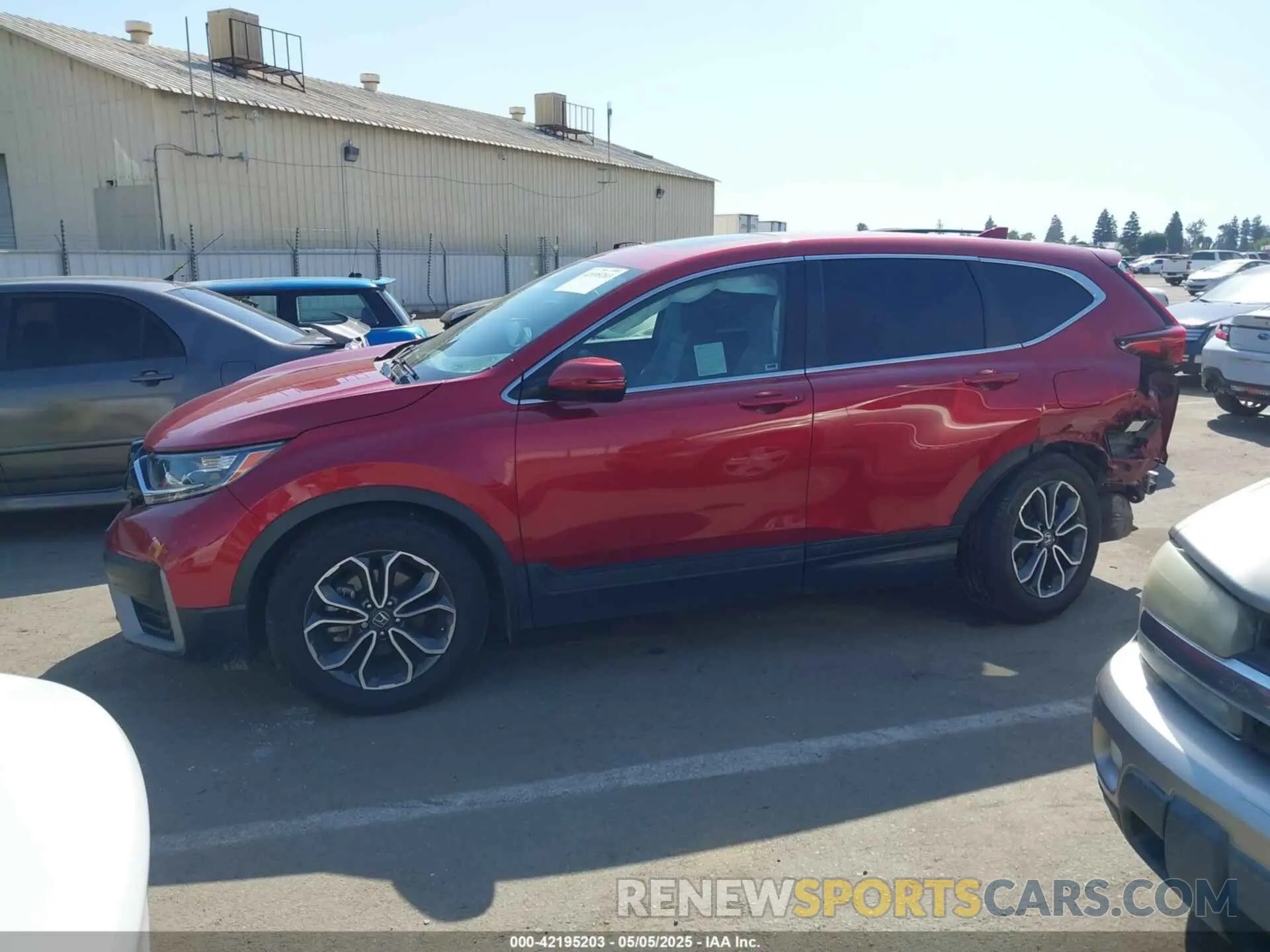 15 Photograph of a damaged car 2HKRW1H51MH413274 HONDA CR-V 2021
