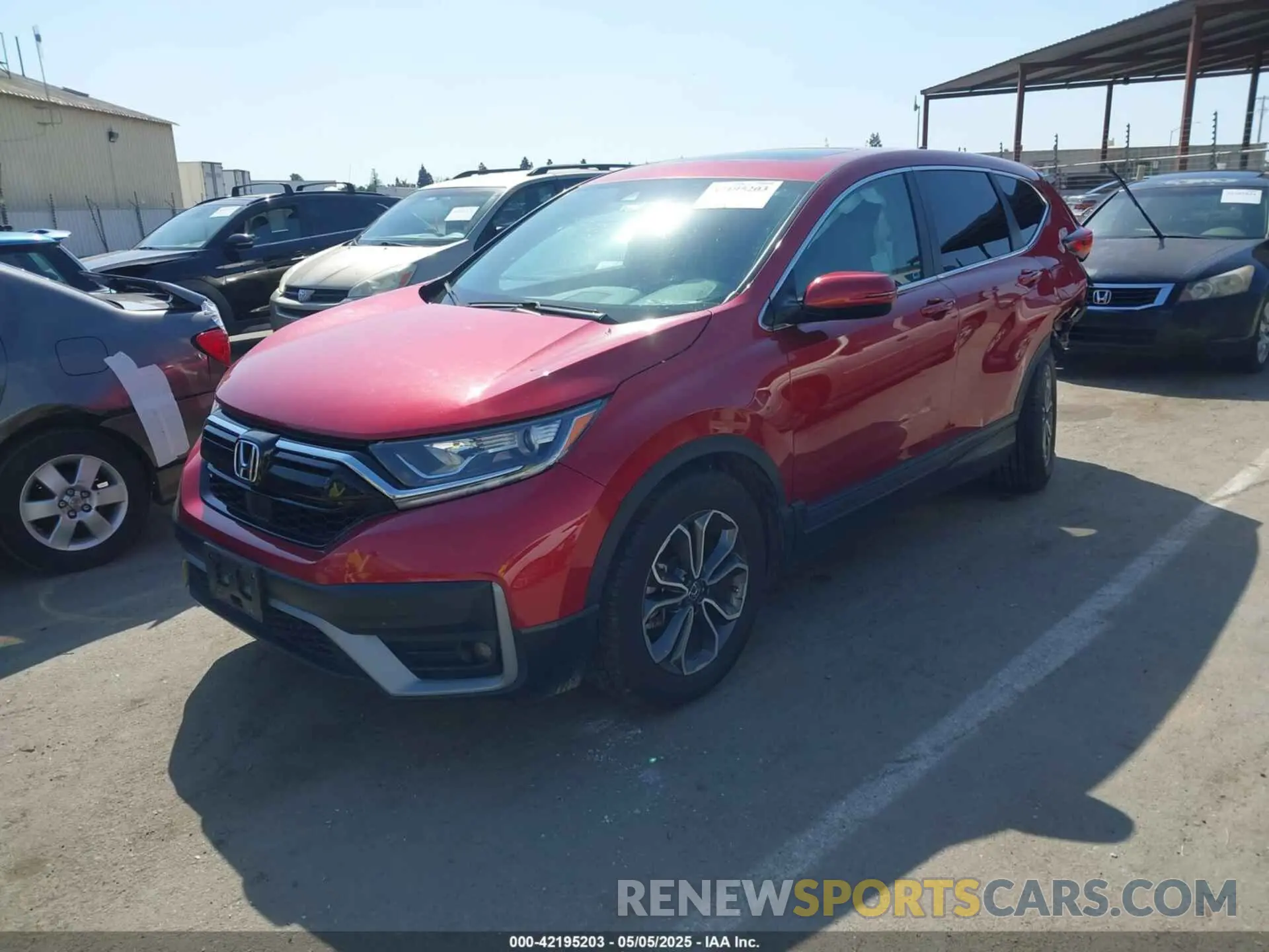 2 Photograph of a damaged car 2HKRW1H51MH413274 HONDA CR-V 2021