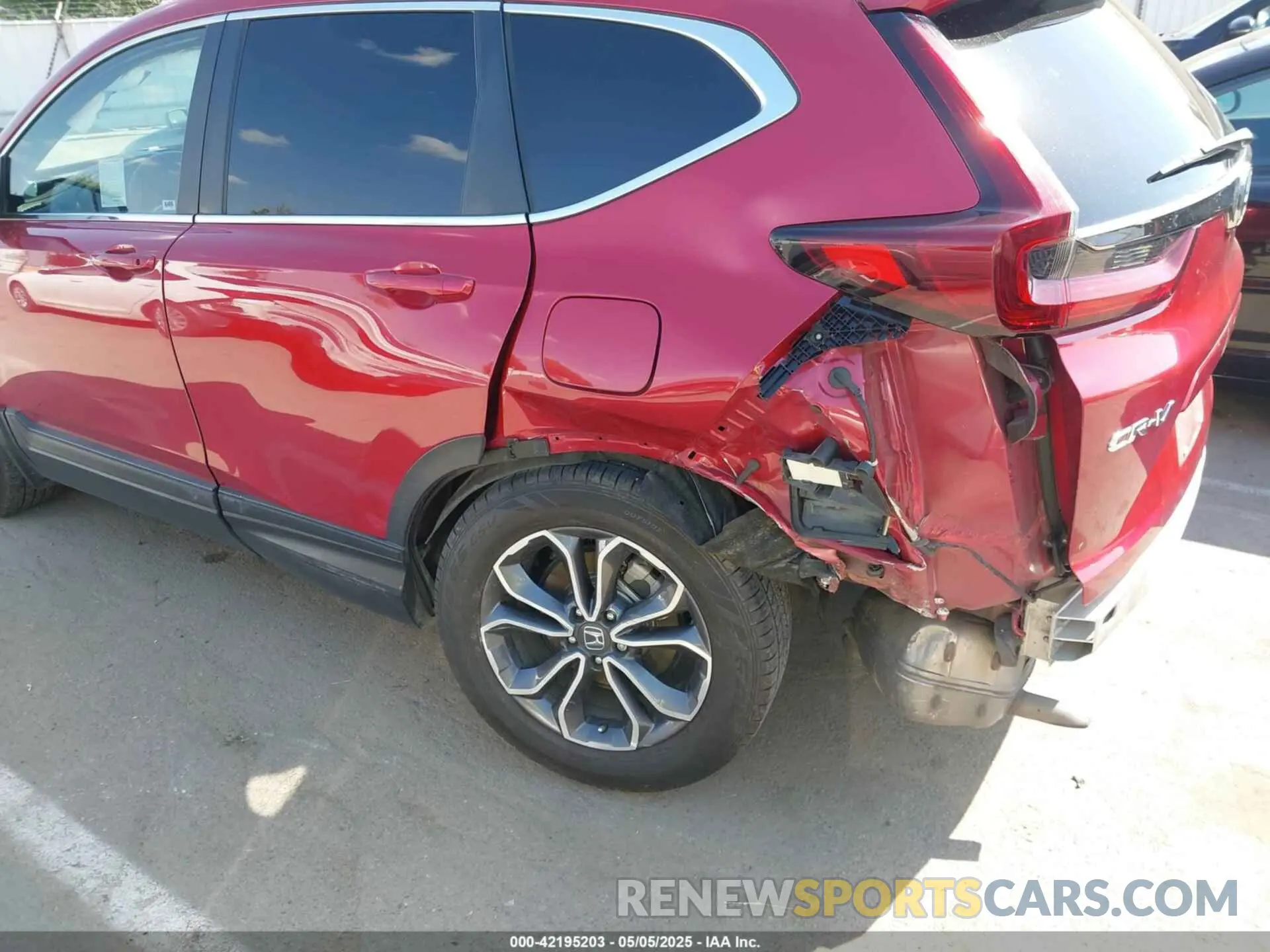6 Photograph of a damaged car 2HKRW1H51MH413274 HONDA CR-V 2021
