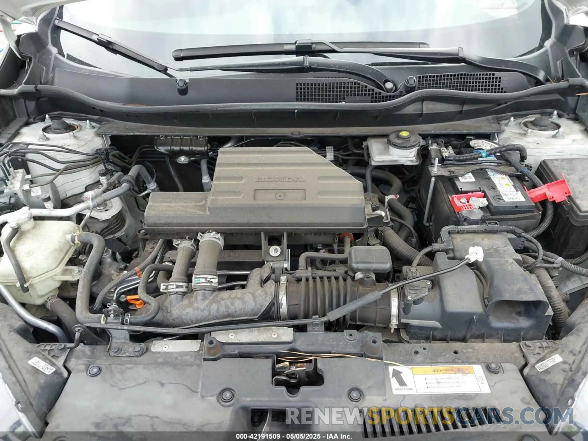 10 Photograph of a damaged car 2HKRW1H51MH423142 HONDA CR-V 2021