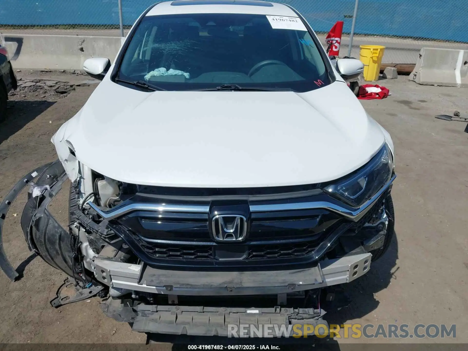 13 Photograph of a damaged car 2HKRW1H52MH405233 HONDA CR-V 2021