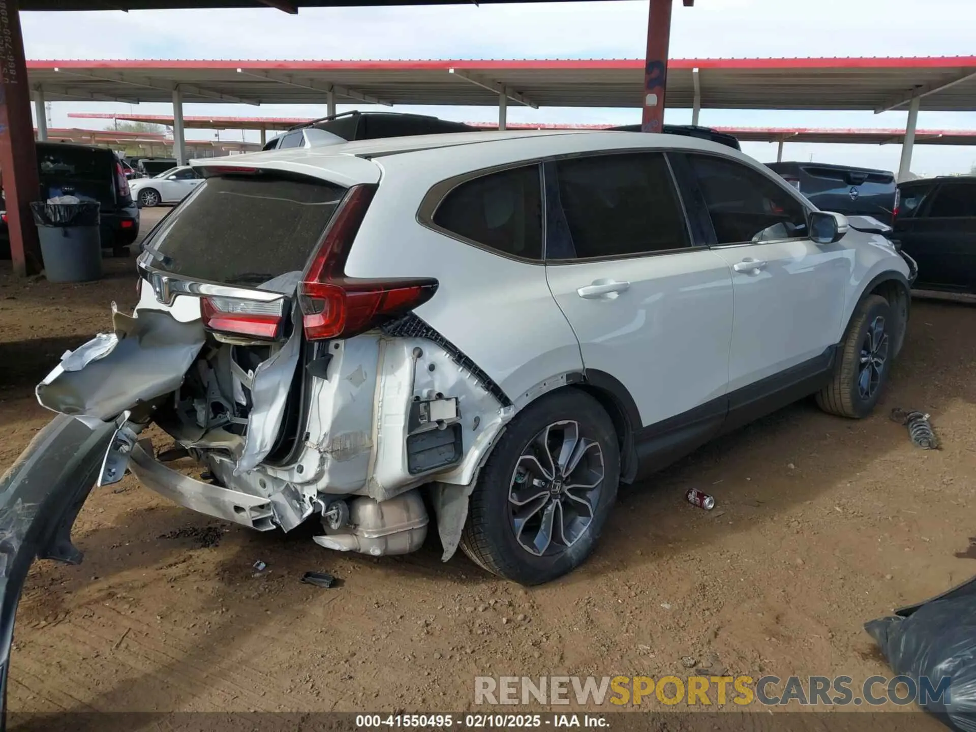 4 Photograph of a damaged car 2HKRW1H52MH410934 HONDA CR-V 2021