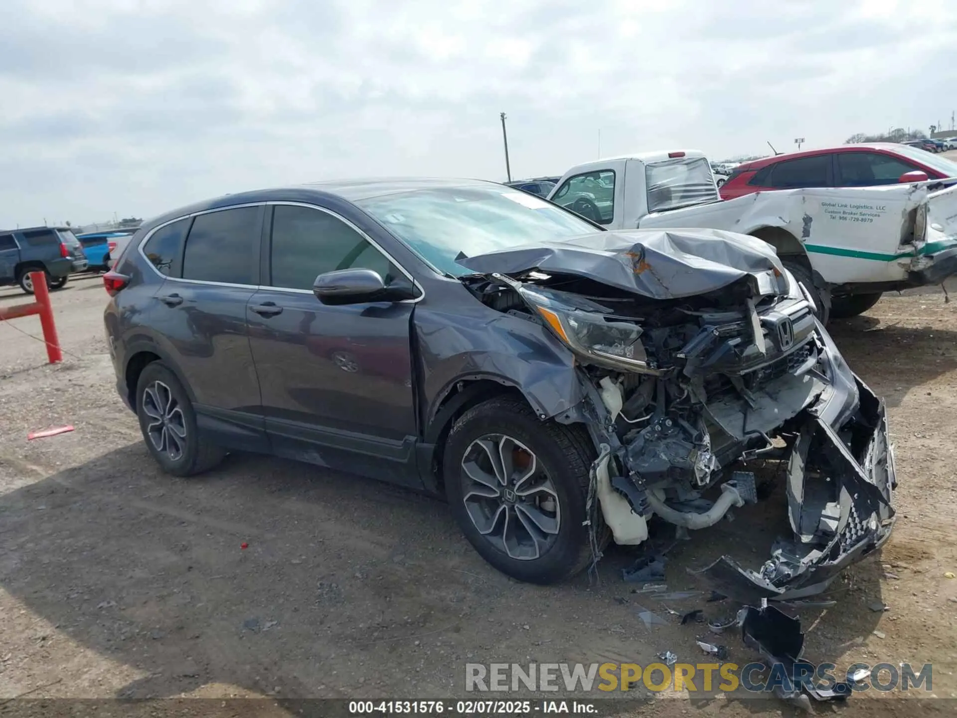 13 Photograph of a damaged car 2HKRW1H52MH423974 HONDA CR-V 2021