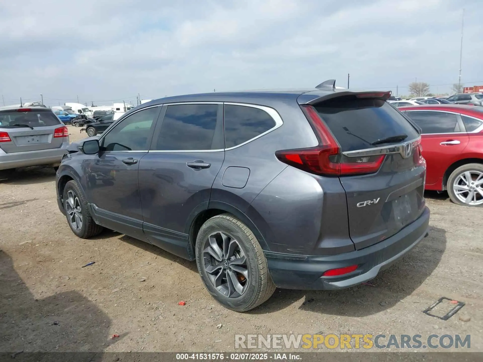14 Photograph of a damaged car 2HKRW1H52MH423974 HONDA CR-V 2021
