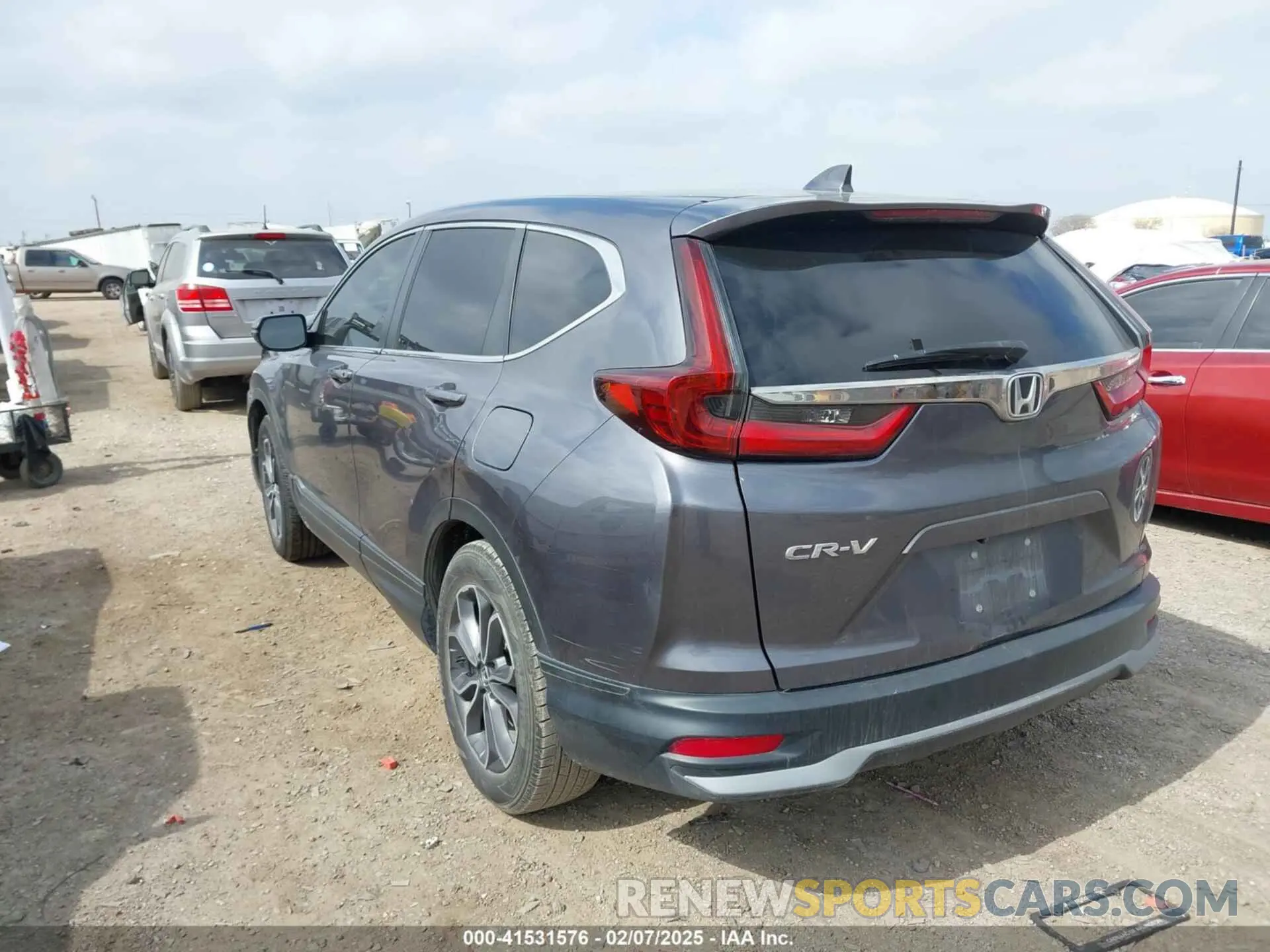 3 Photograph of a damaged car 2HKRW1H52MH423974 HONDA CR-V 2021