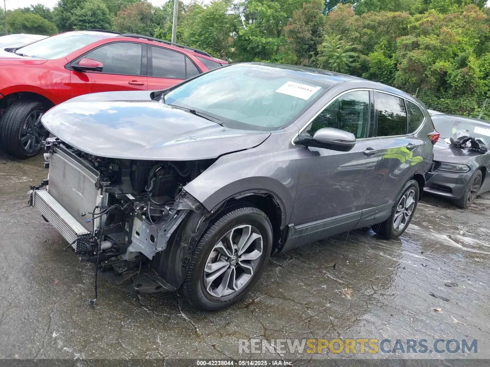 2 Photograph of a damaged car 2HKRW1H53MH428231 HONDA CR-V 2021