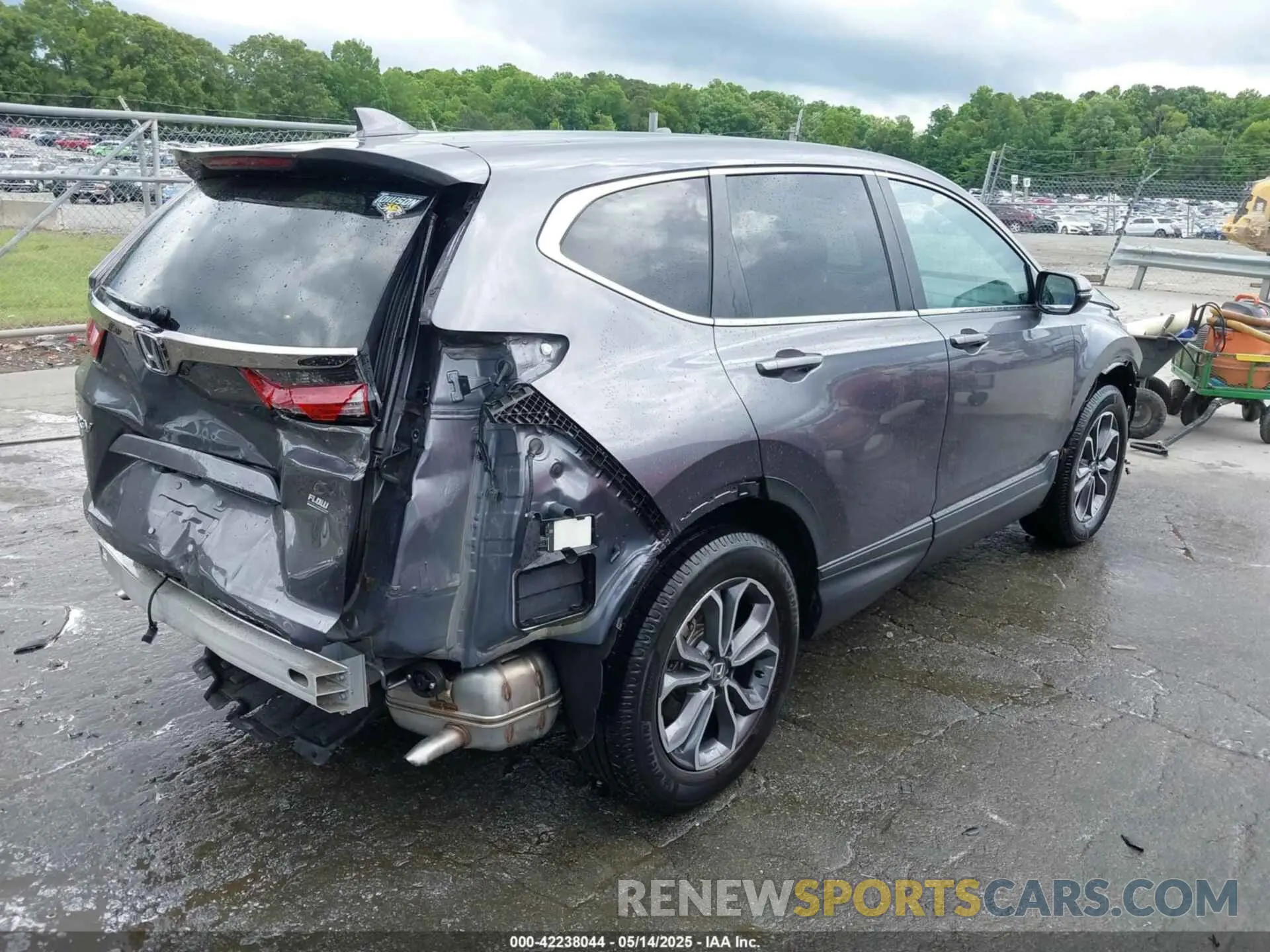 4 Photograph of a damaged car 2HKRW1H53MH428231 HONDA CR-V 2021