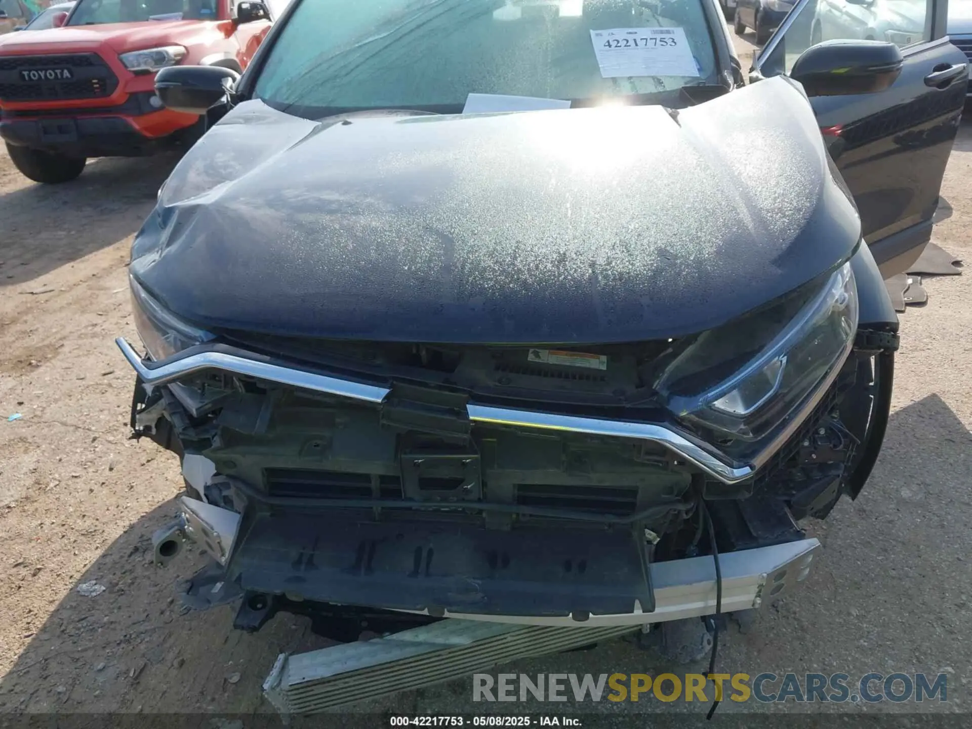6 Photograph of a damaged car 2HKRW1H55MH416405 HONDA CR-V 2021