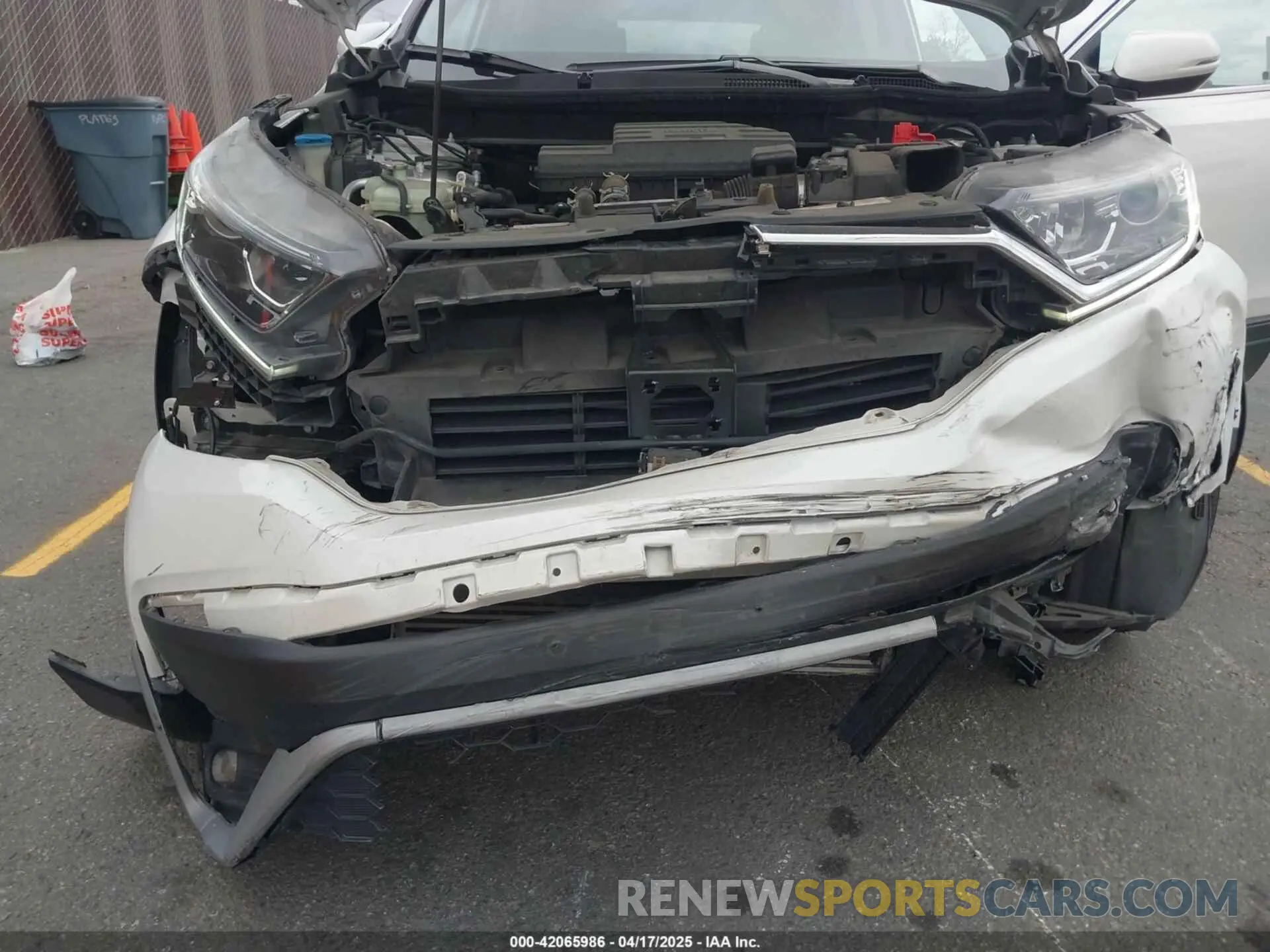 6 Photograph of a damaged car 2HKRW1H57MH420083 HONDA CR-V 2021