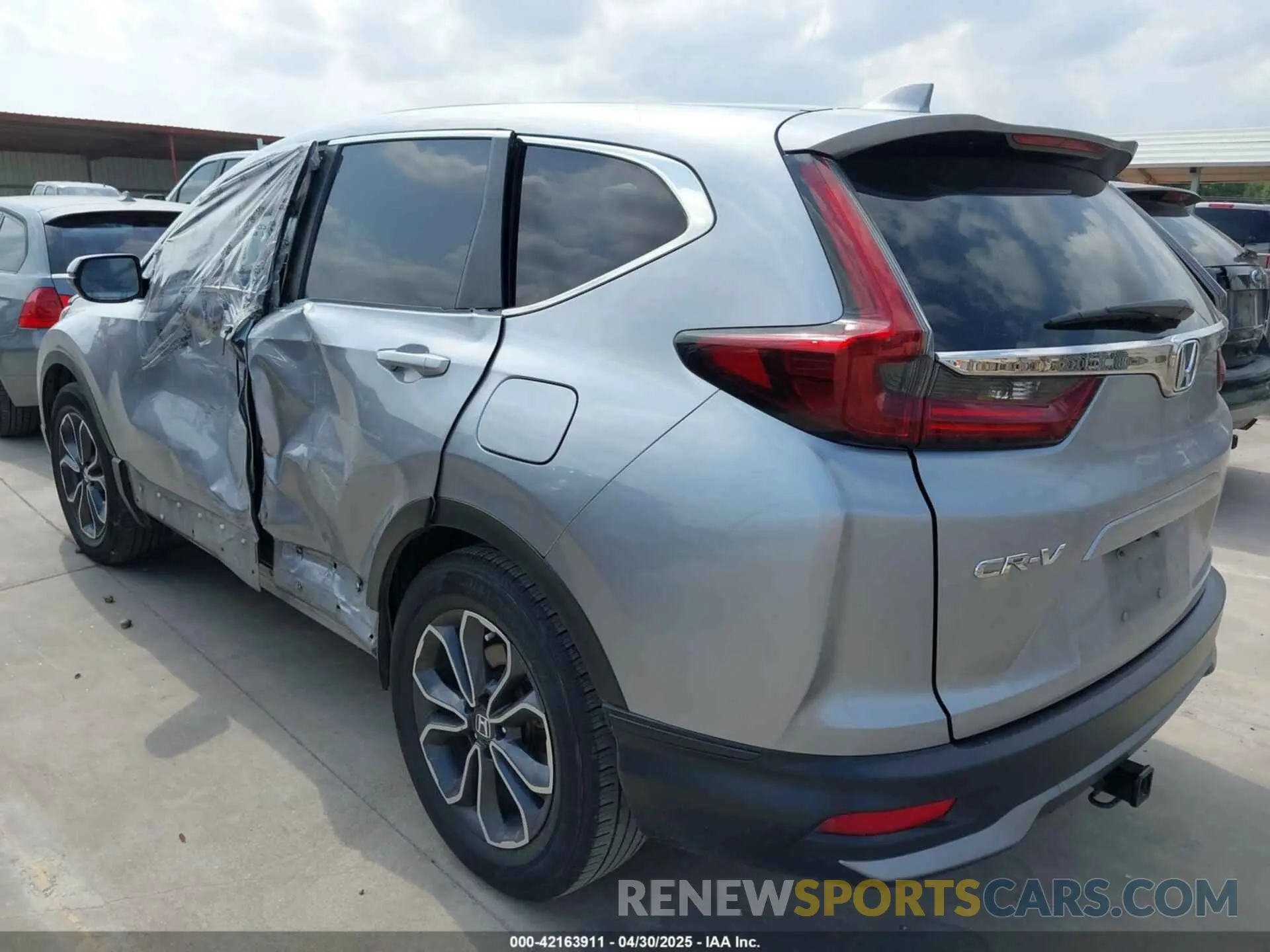 3 Photograph of a damaged car 2HKRW1H57MH427499 HONDA CR-V 2021