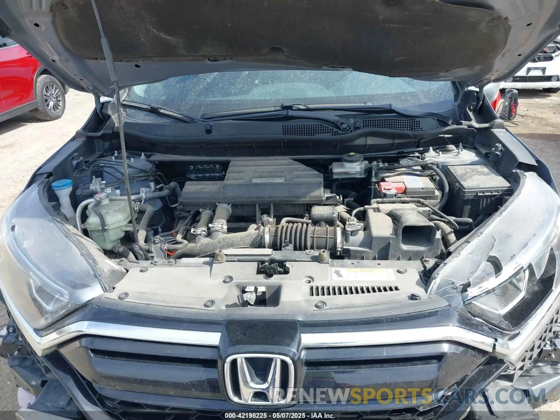 10 Photograph of a damaged car 2HKRW1H58MH404619 HONDA CR-V 2021