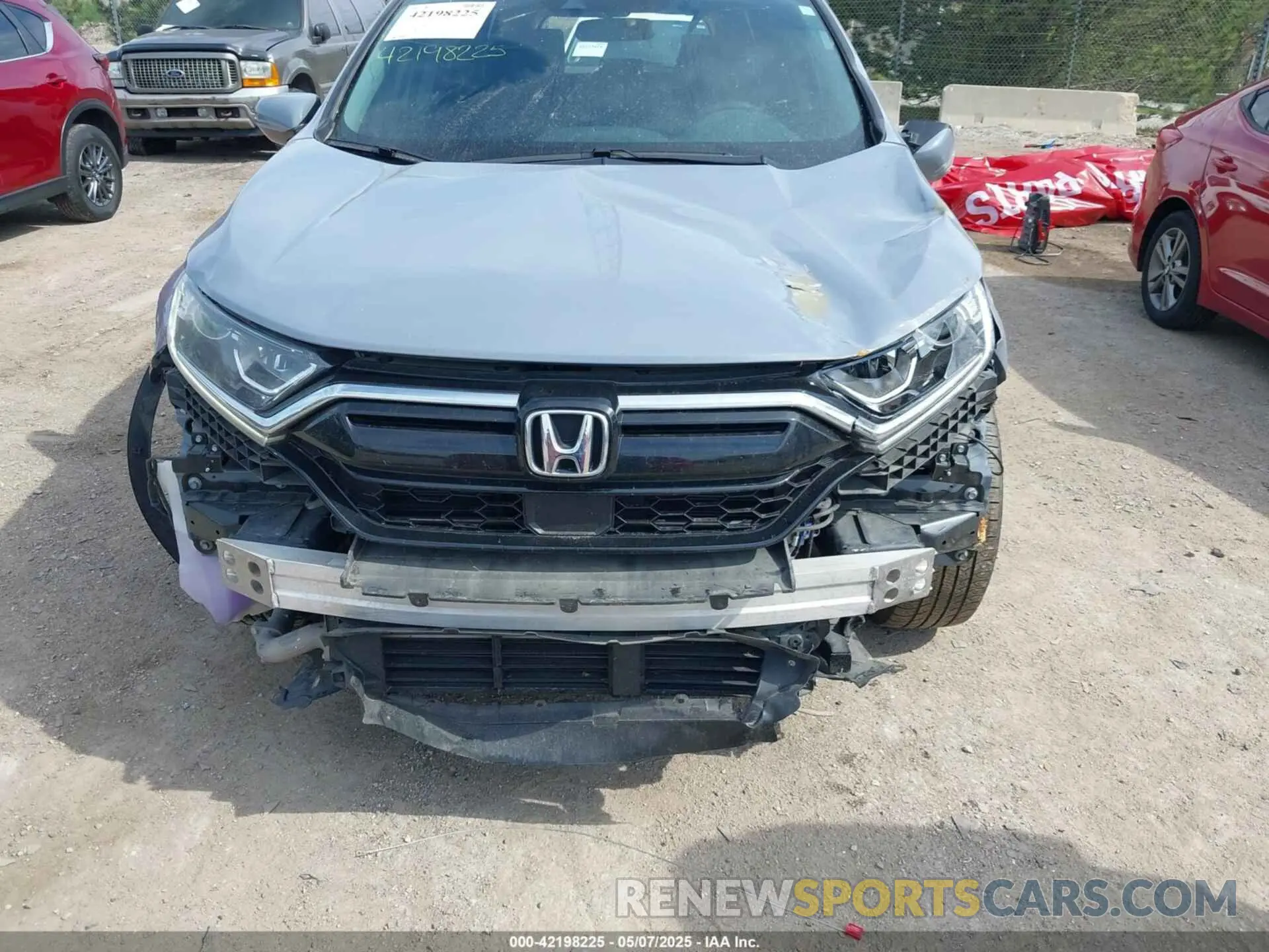 13 Photograph of a damaged car 2HKRW1H58MH404619 HONDA CR-V 2021