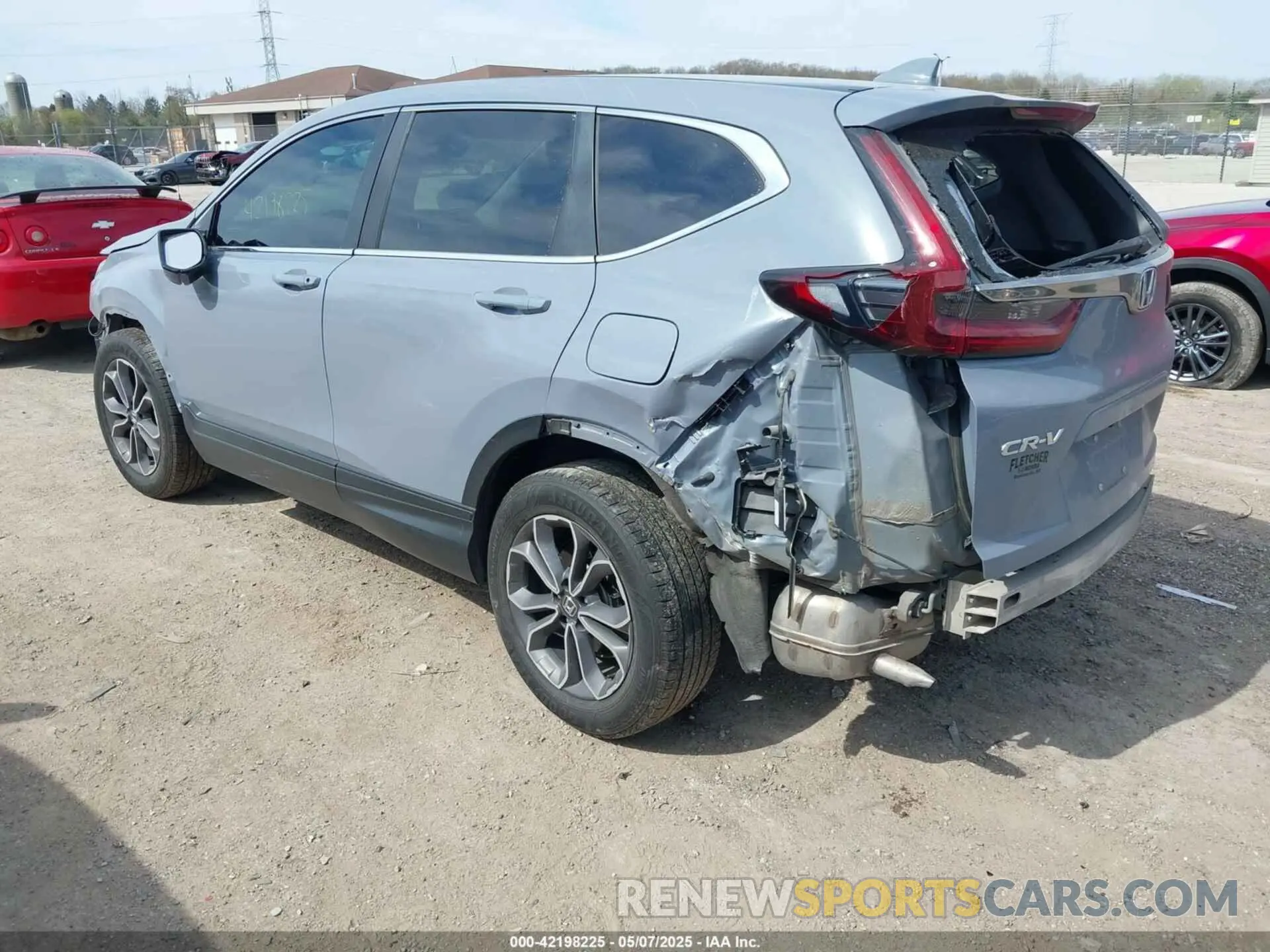 3 Photograph of a damaged car 2HKRW1H58MH404619 HONDA CR-V 2021