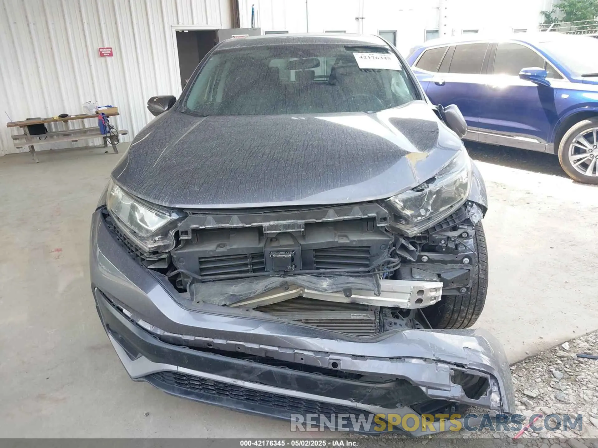 11 Photograph of a damaged car 2HKRW1H58MH426085 HONDA CR-V 2021