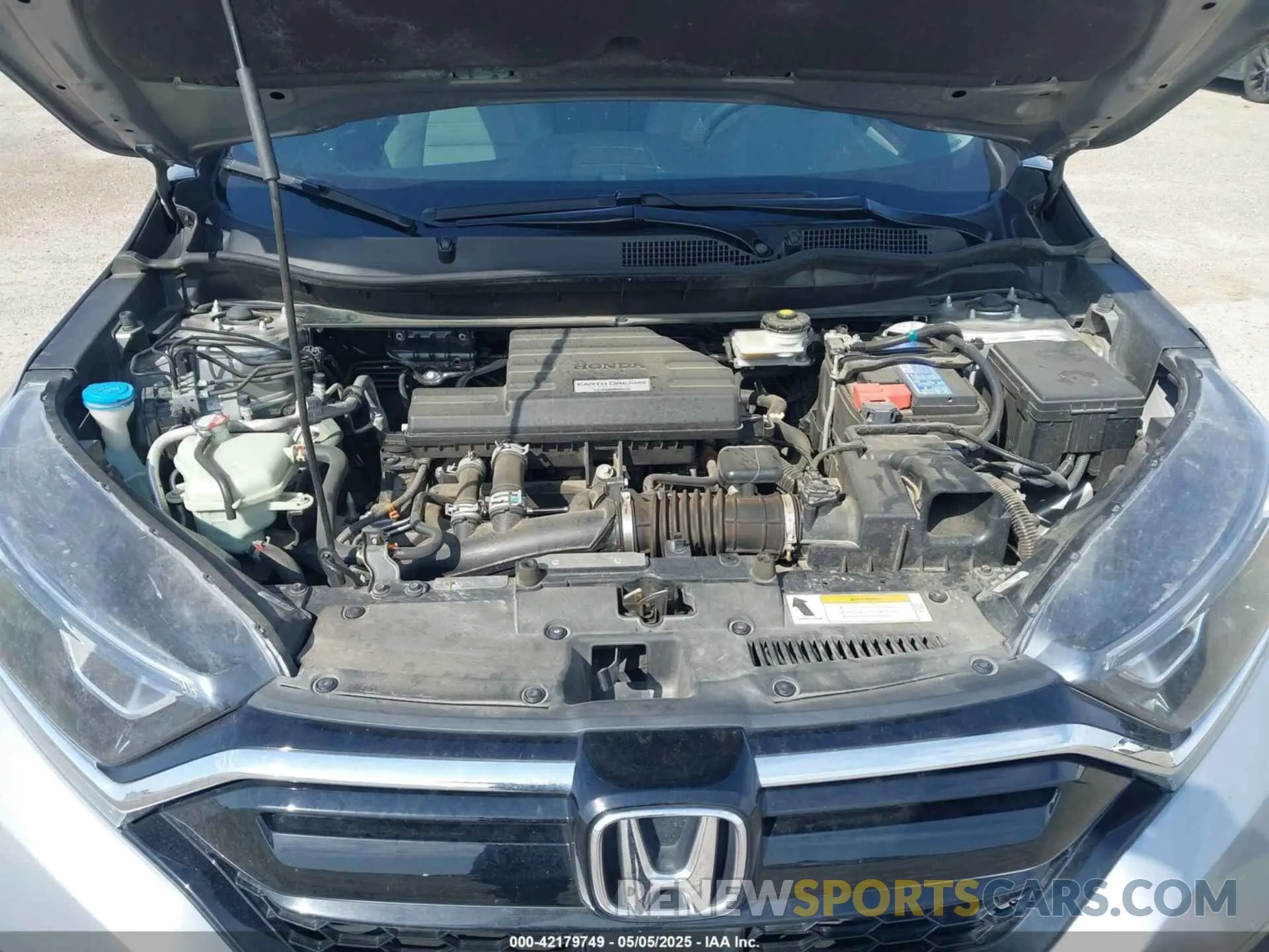 10 Photograph of a damaged car 2HKRW1H59MH405410 HONDA CR-V 2021