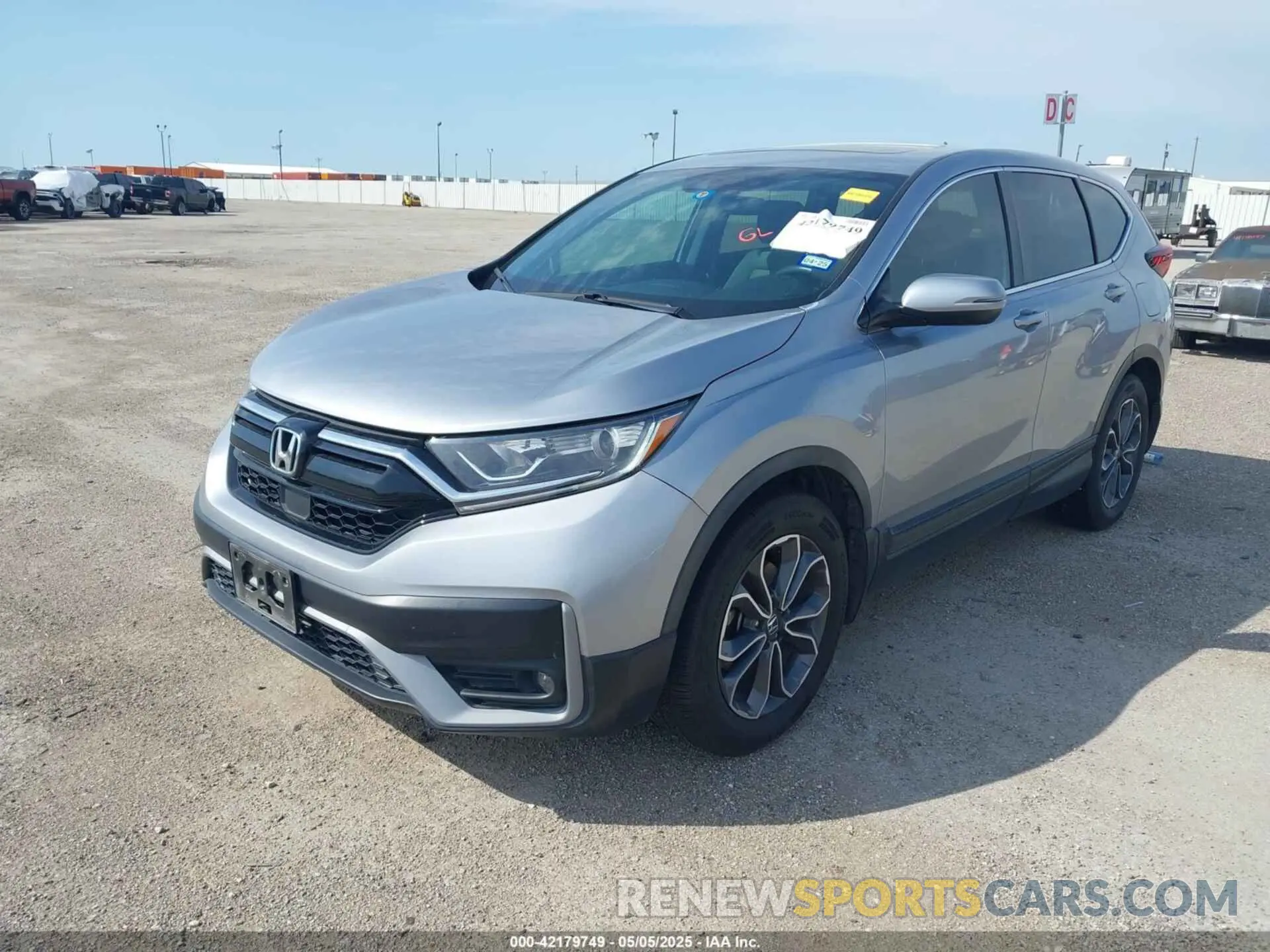 2 Photograph of a damaged car 2HKRW1H59MH405410 HONDA CR-V 2021