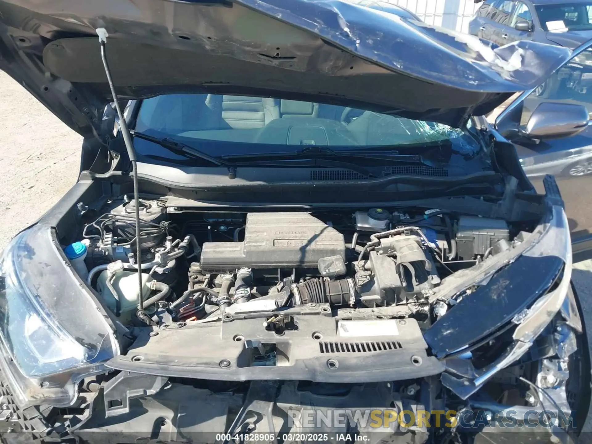 10 Photograph of a damaged car 2HKRW1H59MH422787 HONDA CR-V 2021