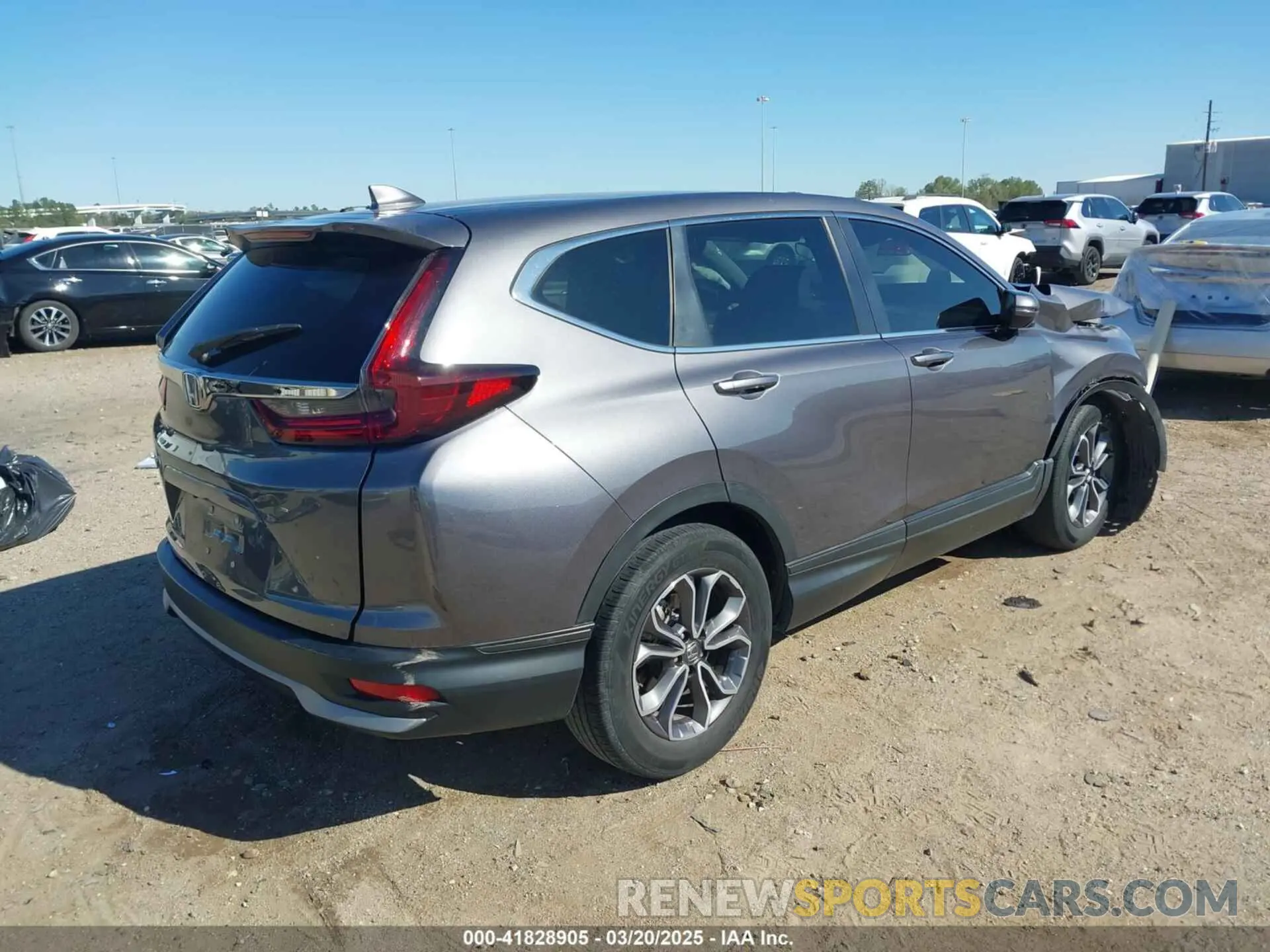 4 Photograph of a damaged car 2HKRW1H59MH422787 HONDA CR-V 2021