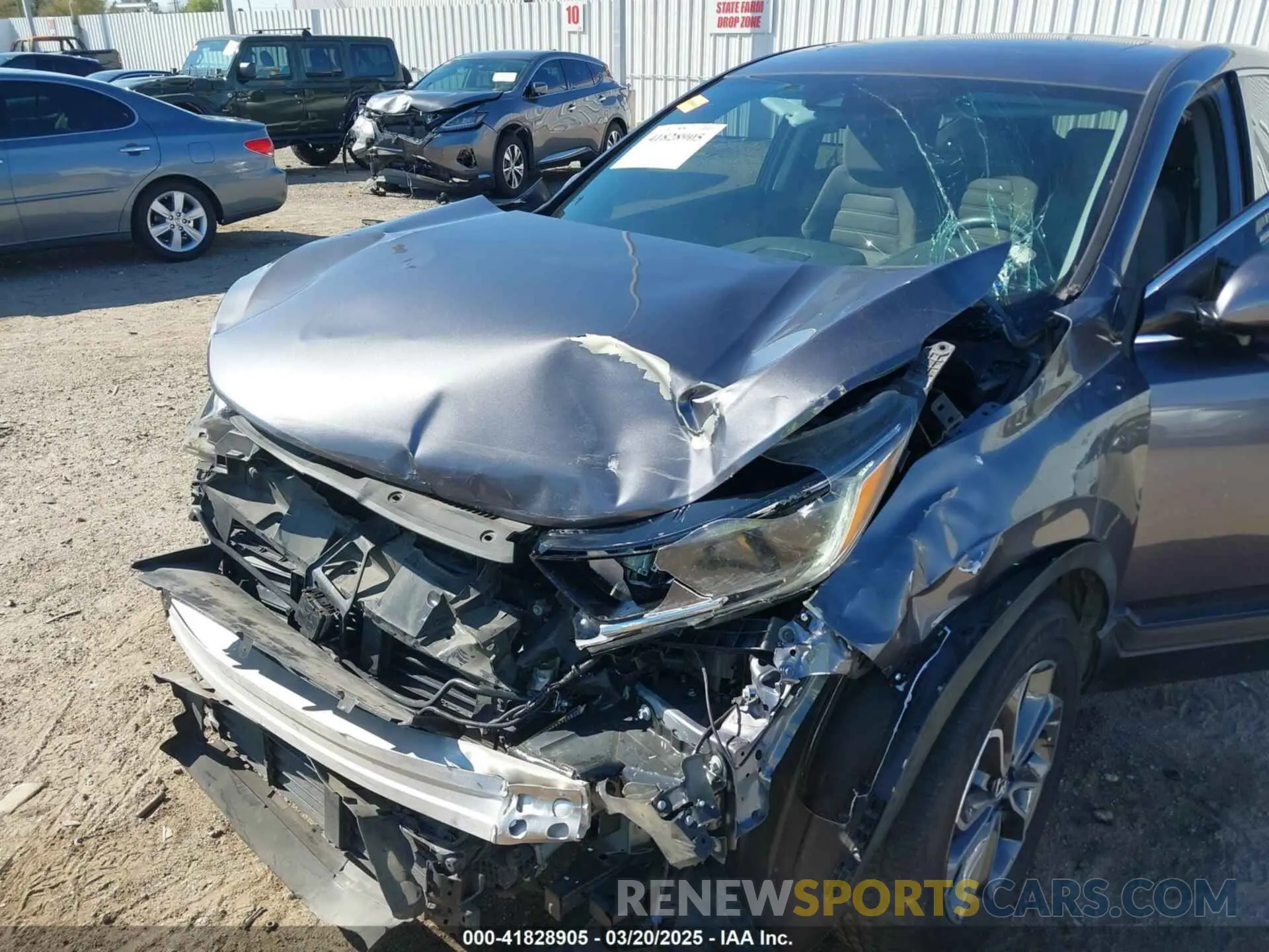 6 Photograph of a damaged car 2HKRW1H59MH422787 HONDA CR-V 2021