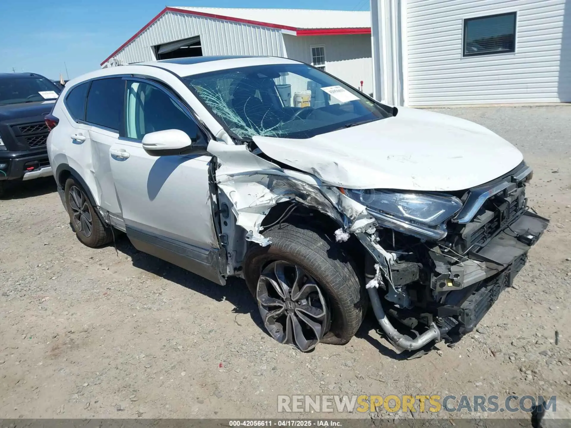 1 Photograph of a damaged car 2HKRW1H59MH428069 HONDA CR-V 2021