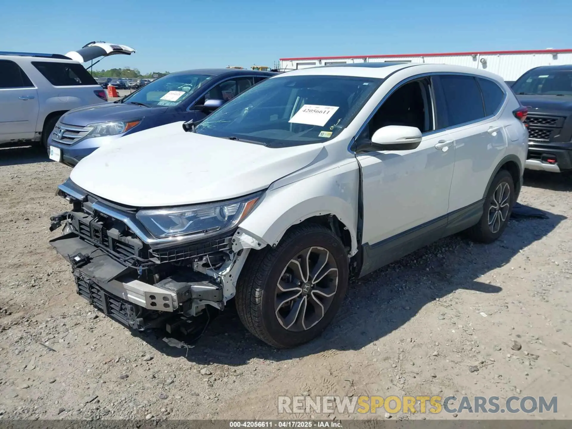 2 Photograph of a damaged car 2HKRW1H59MH428069 HONDA CR-V 2021