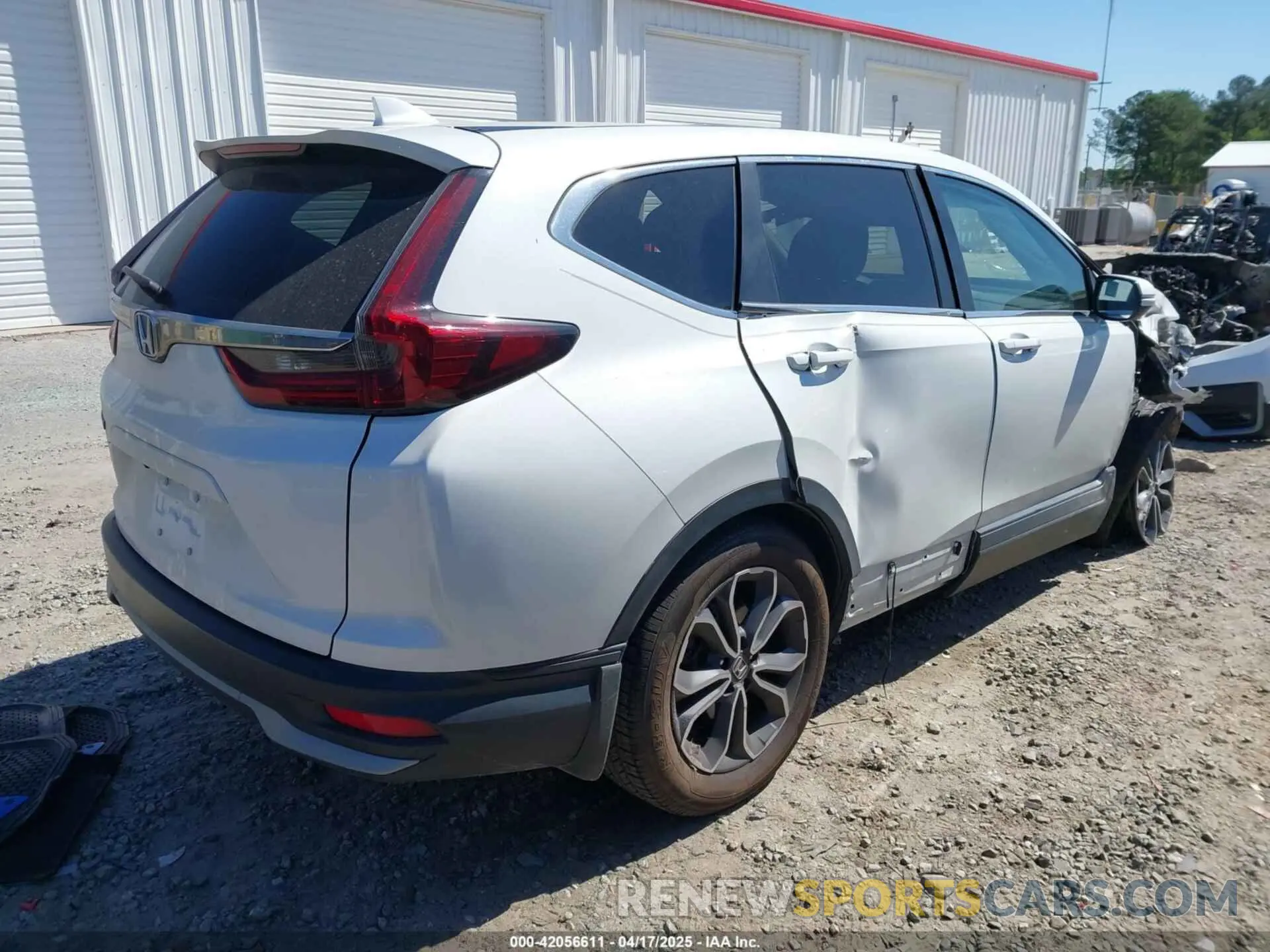 4 Photograph of a damaged car 2HKRW1H59MH428069 HONDA CR-V 2021