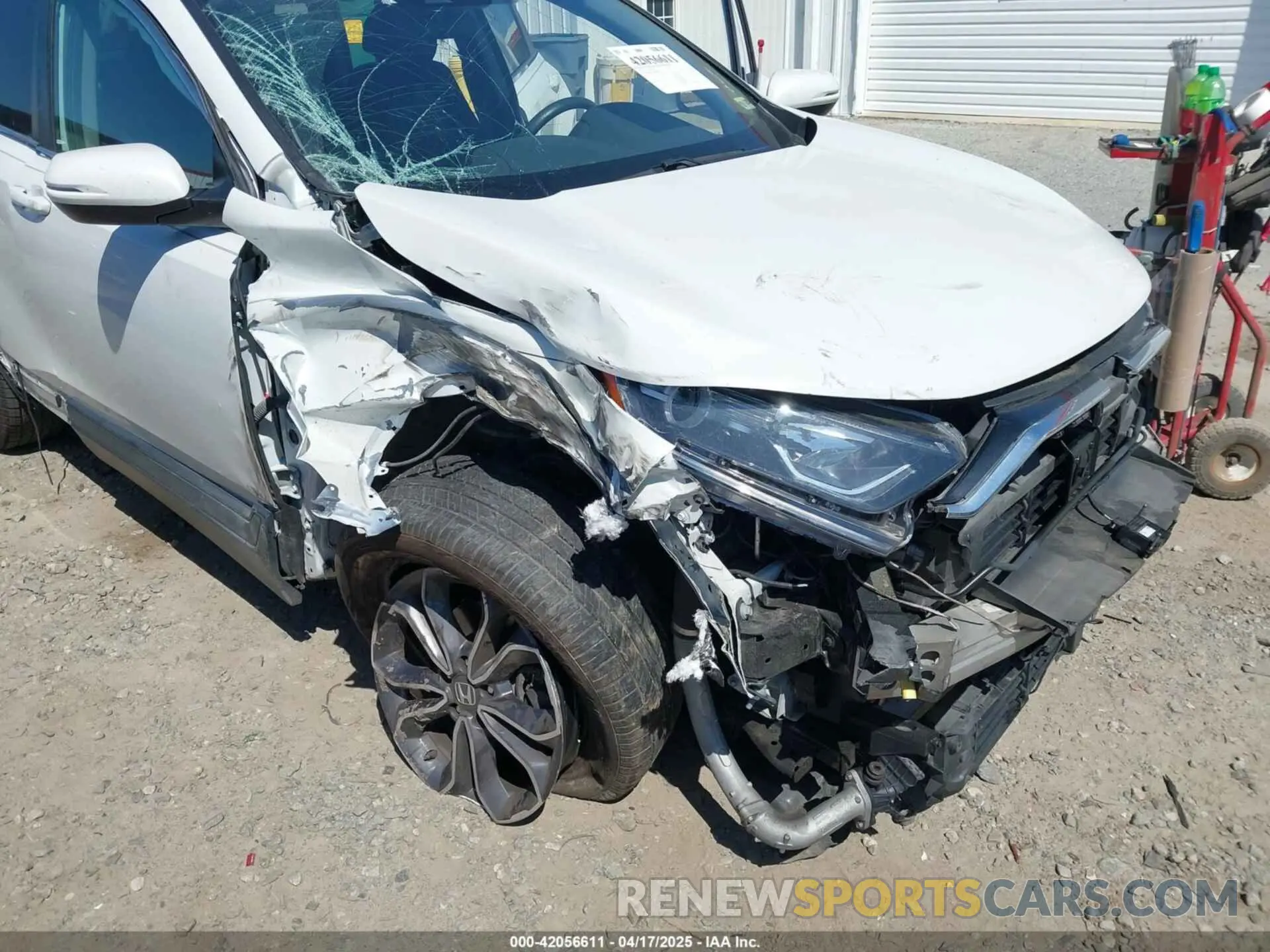 6 Photograph of a damaged car 2HKRW1H59MH428069 HONDA CR-V 2021