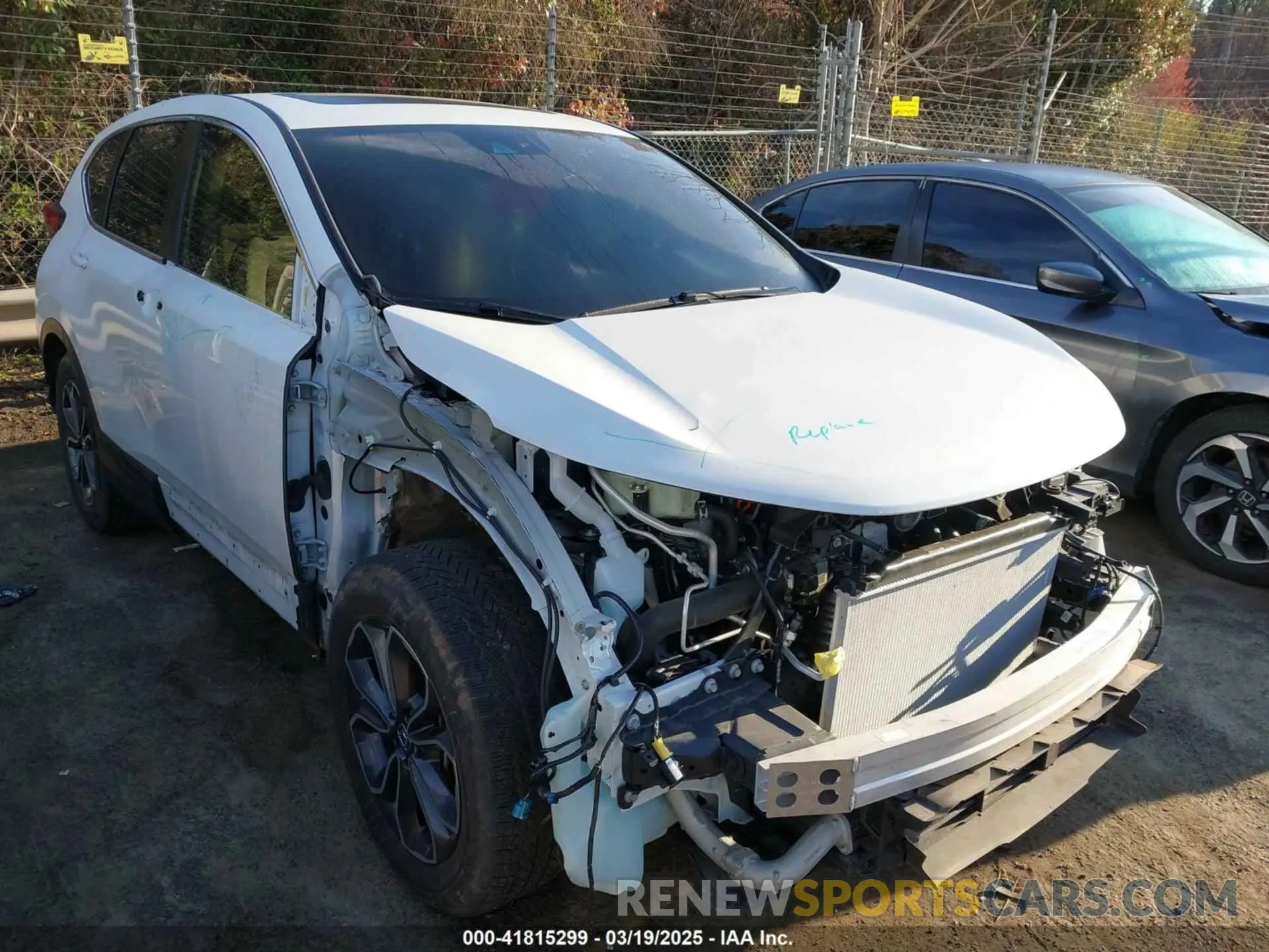 6 Photograph of a damaged car 2HKRW1H5XMH402791 HONDA CR-V 2021