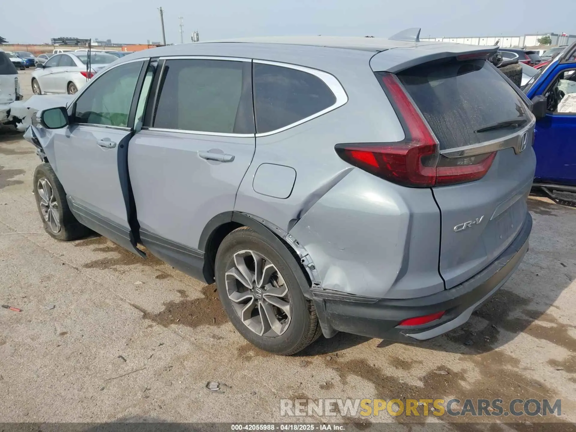 3 Photograph of a damaged car 2HKRW1H5XMH404590 HONDA CR-V 2021