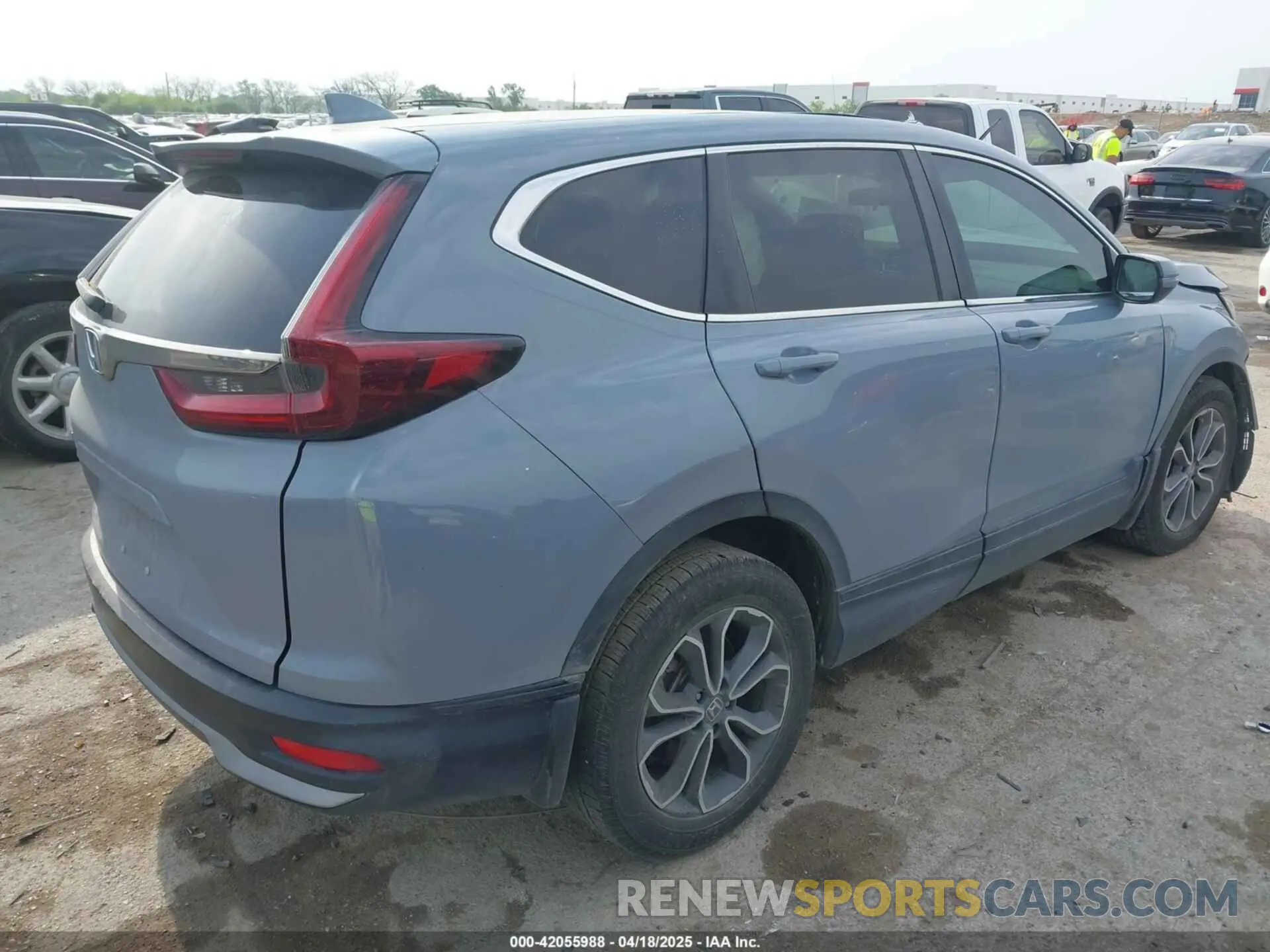 4 Photograph of a damaged car 2HKRW1H5XMH404590 HONDA CR-V 2021