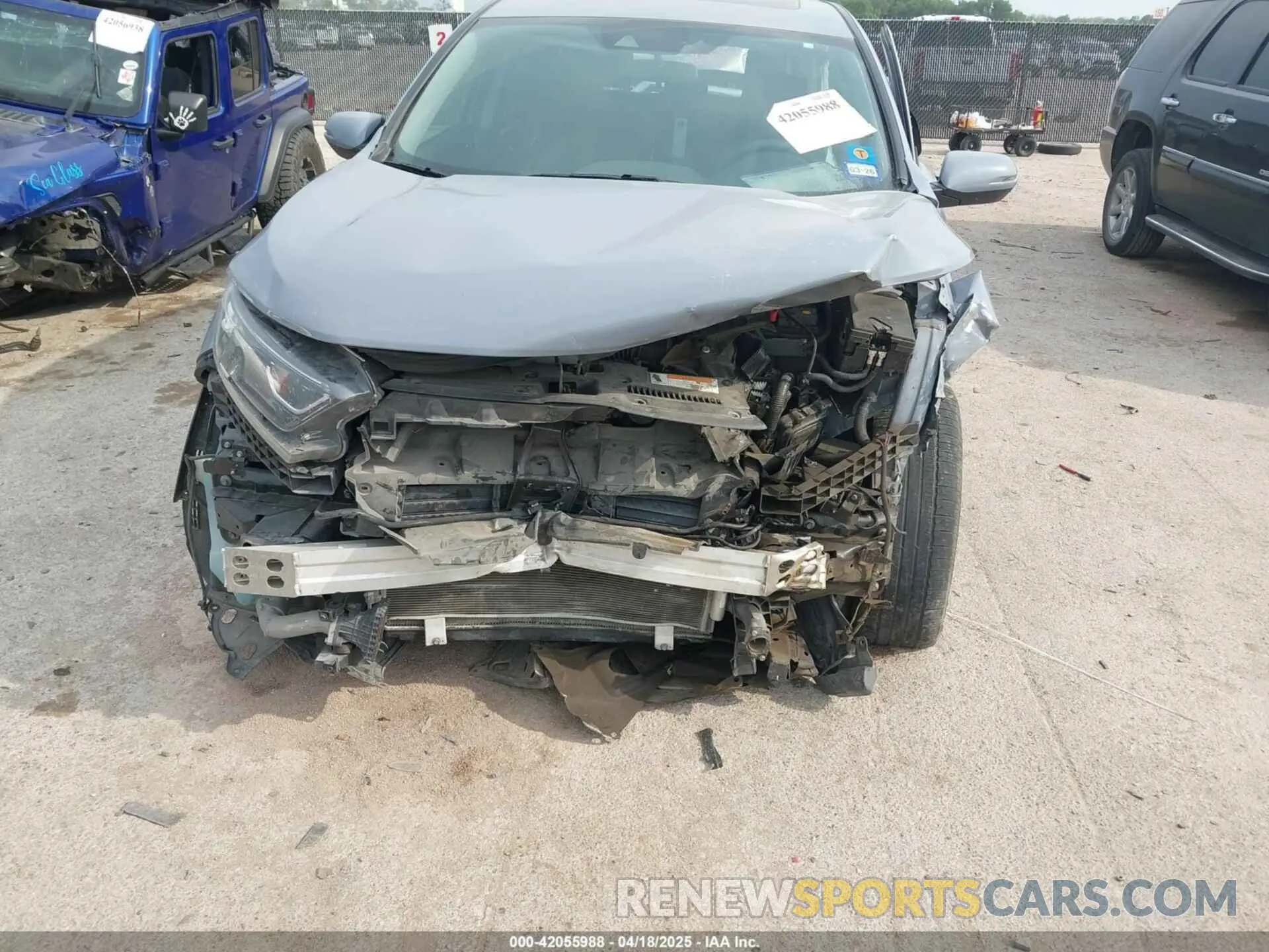 6 Photograph of a damaged car 2HKRW1H5XMH404590 HONDA CR-V 2021
