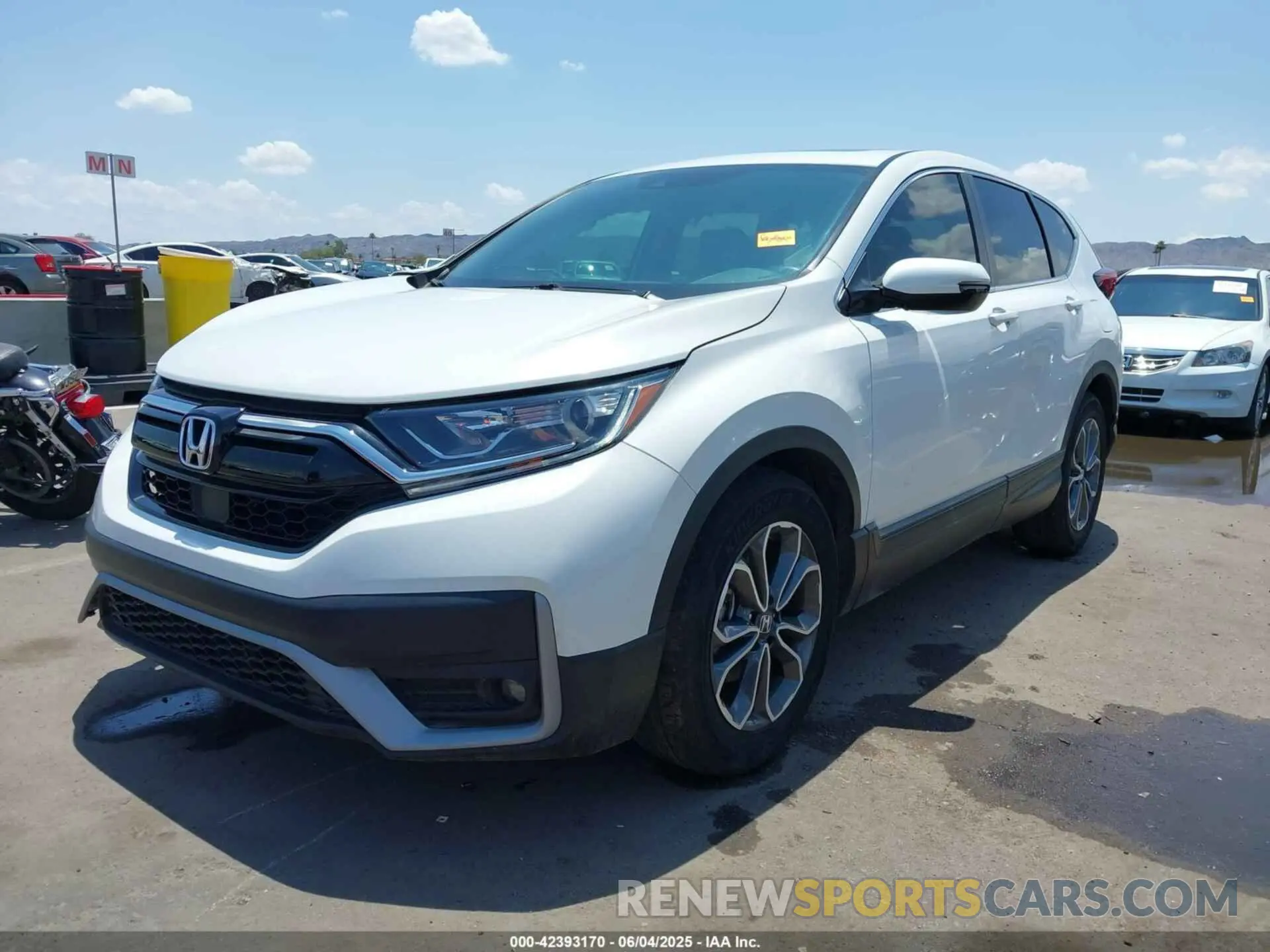 2 Photograph of a damaged car 2HKRW1H85MH414390 HONDA CR-V 2021