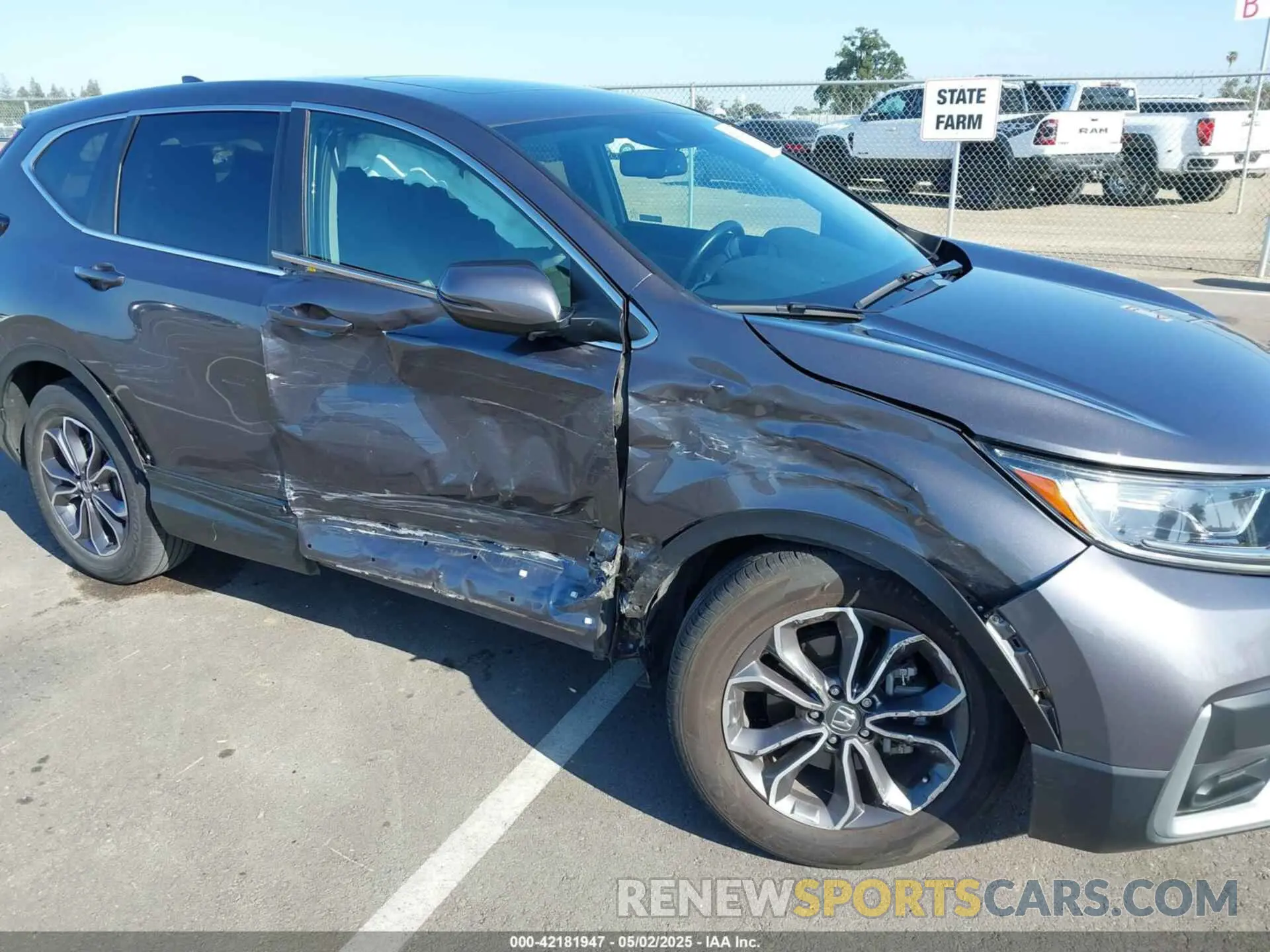 6 Photograph of a damaged car 2HKRW1H86MH423633 HONDA CR-V 2021