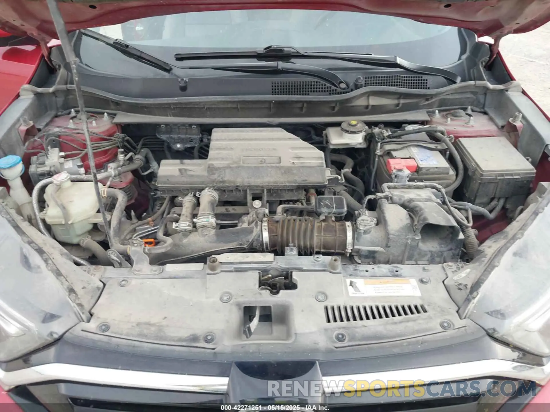 10 Photograph of a damaged car 2HKRW1H87MH421583 HONDA CR-V 2021