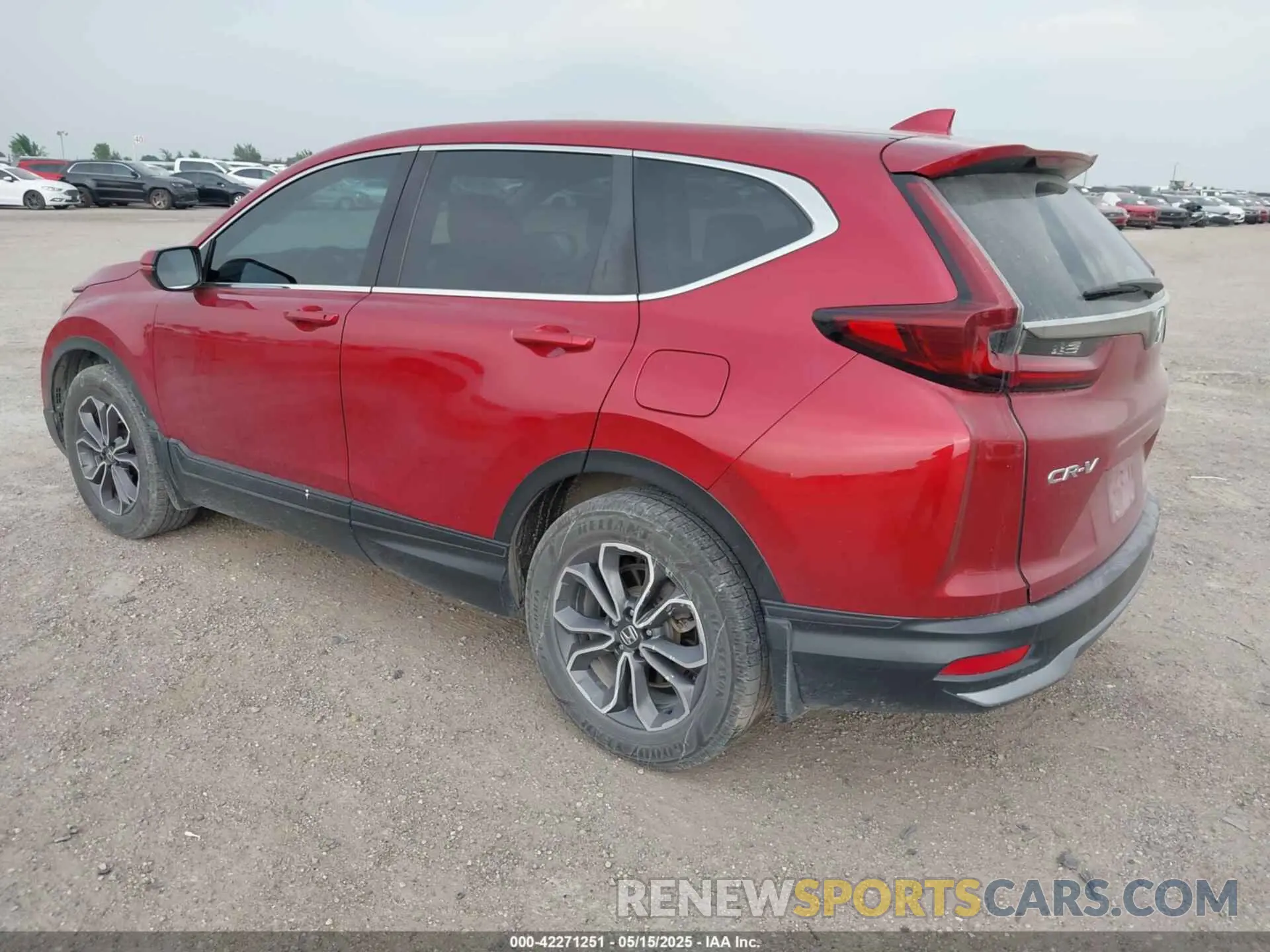 3 Photograph of a damaged car 2HKRW1H87MH421583 HONDA CR-V 2021