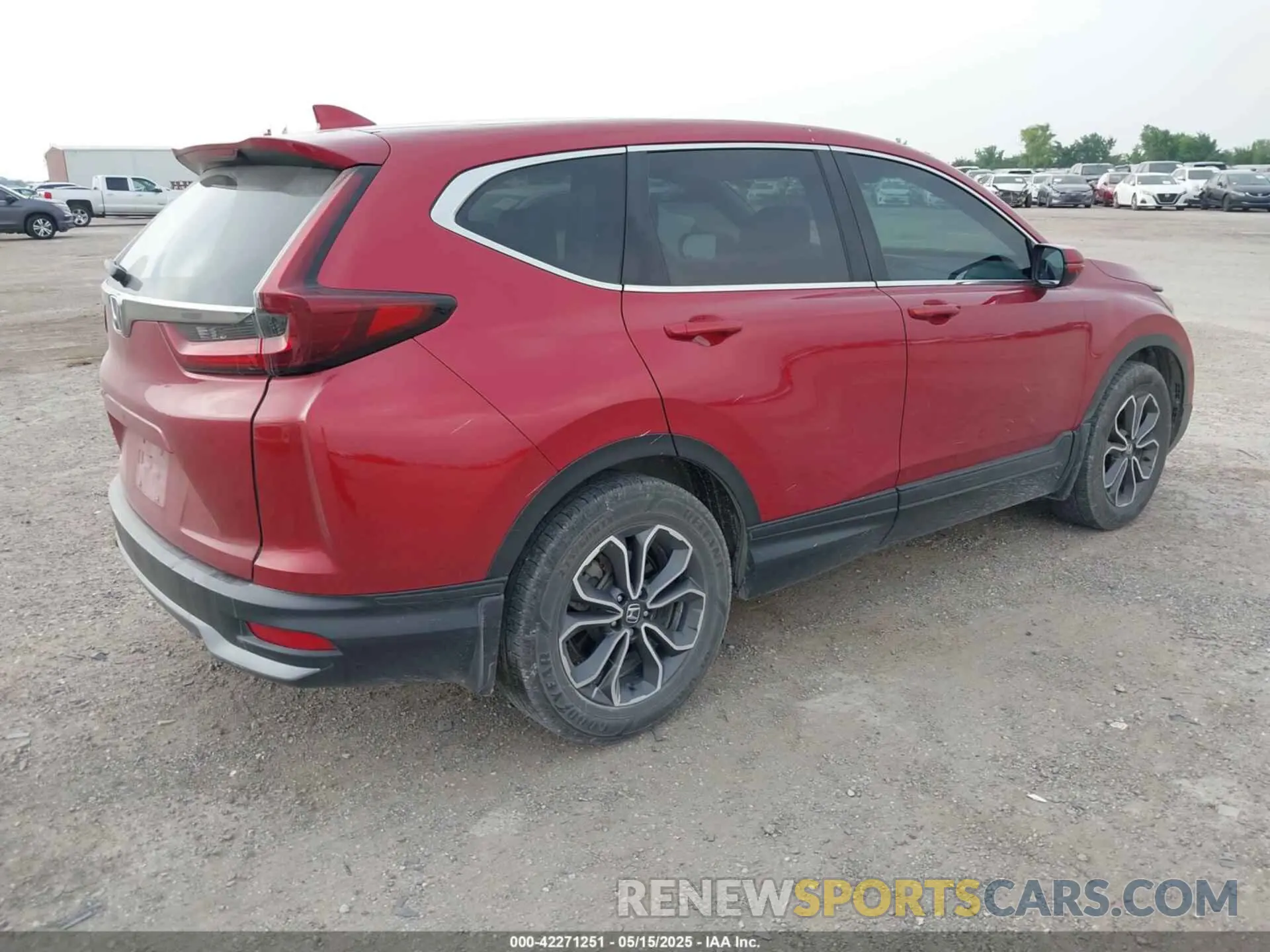 4 Photograph of a damaged car 2HKRW1H87MH421583 HONDA CR-V 2021