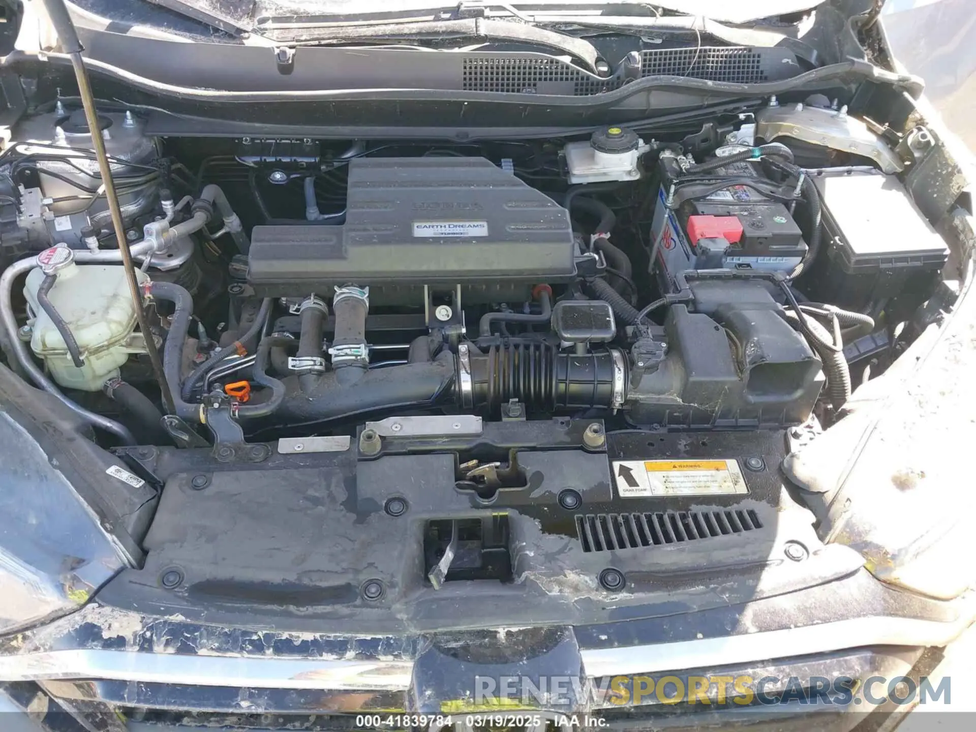 10 Photograph of a damaged car 2HKRW1H88MH408437 HONDA CR-V 2021