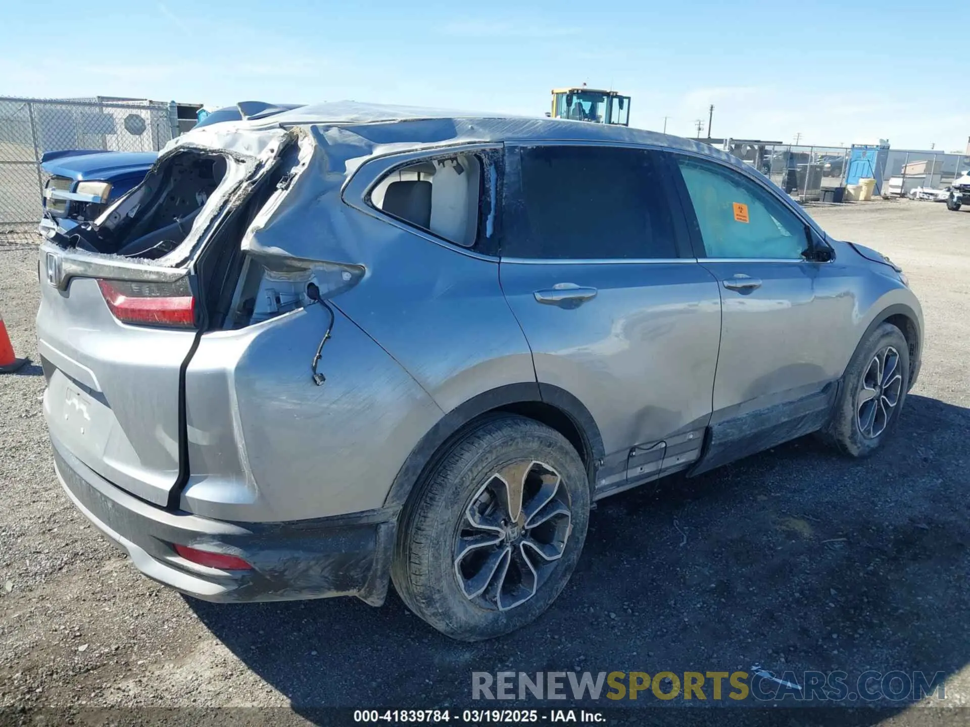 4 Photograph of a damaged car 2HKRW1H88MH408437 HONDA CR-V 2021