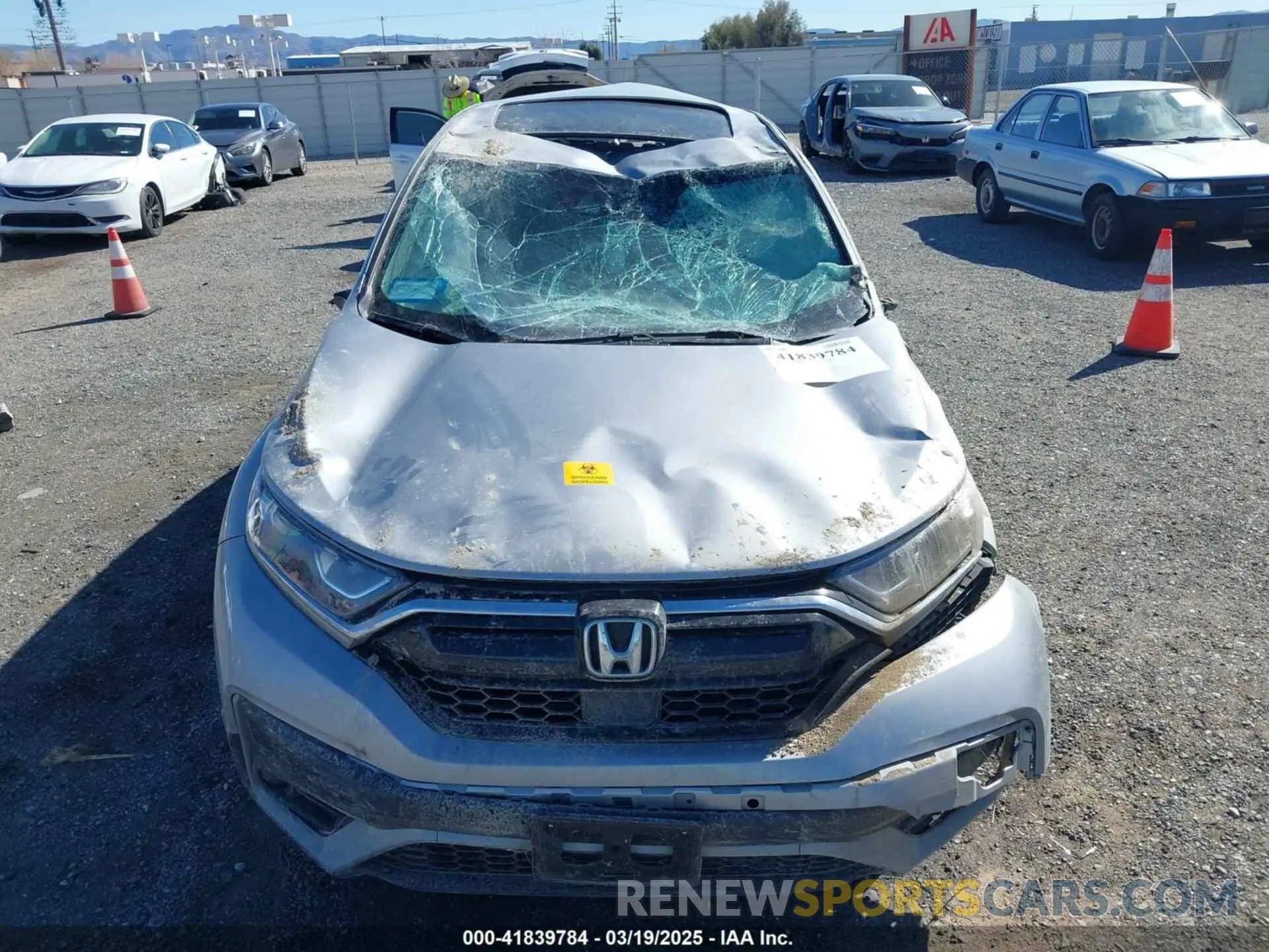 6 Photograph of a damaged car 2HKRW1H88MH408437 HONDA CR-V 2021