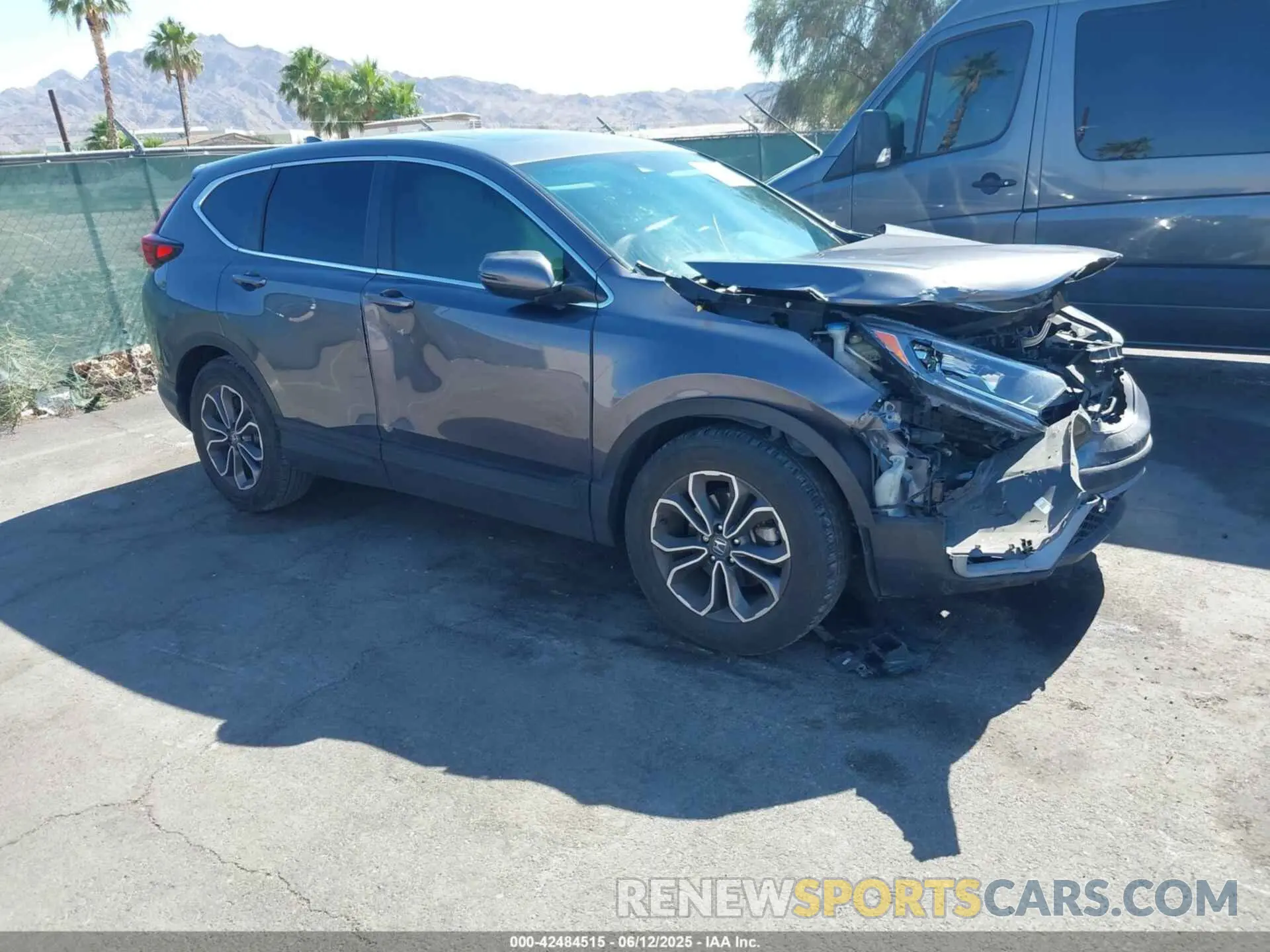 1 Photograph of a damaged car 2HKRW1H88MH423939 HONDA CR-V 2021