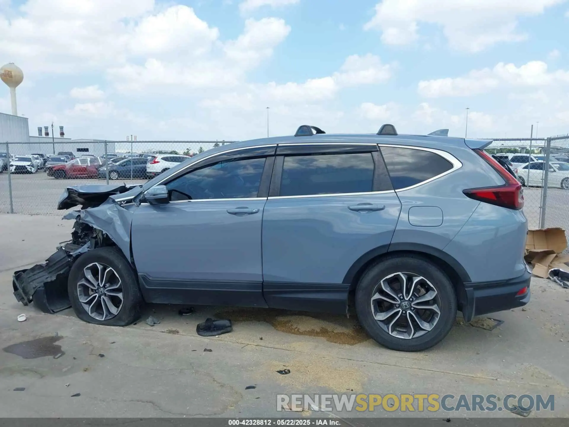 13 Photograph of a damaged car 2HKRW1H8XMH409296 HONDA CR-V 2021