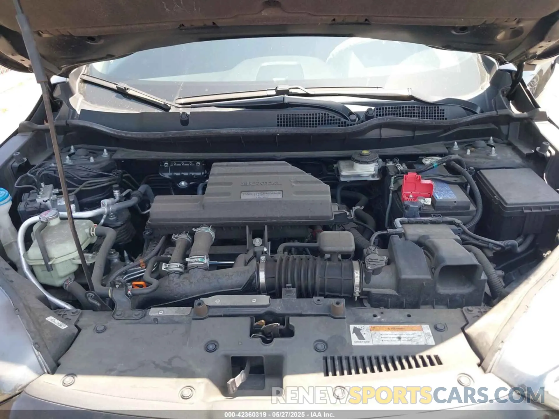 10 Photograph of a damaged car 2HKRW1H92MH409236 HONDA CR-V 2021