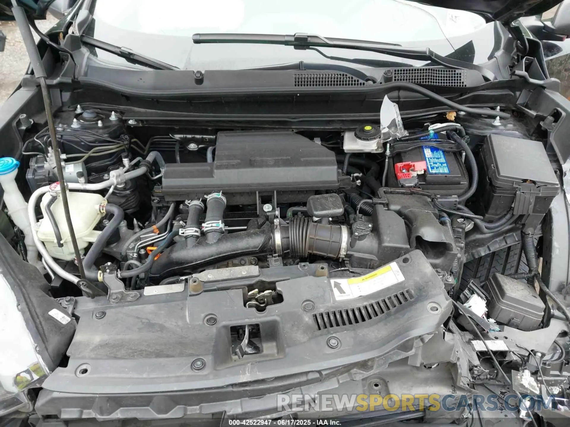 10 Photograph of a damaged car 2HKRW2H22MH653607 HONDA CR-V 2021