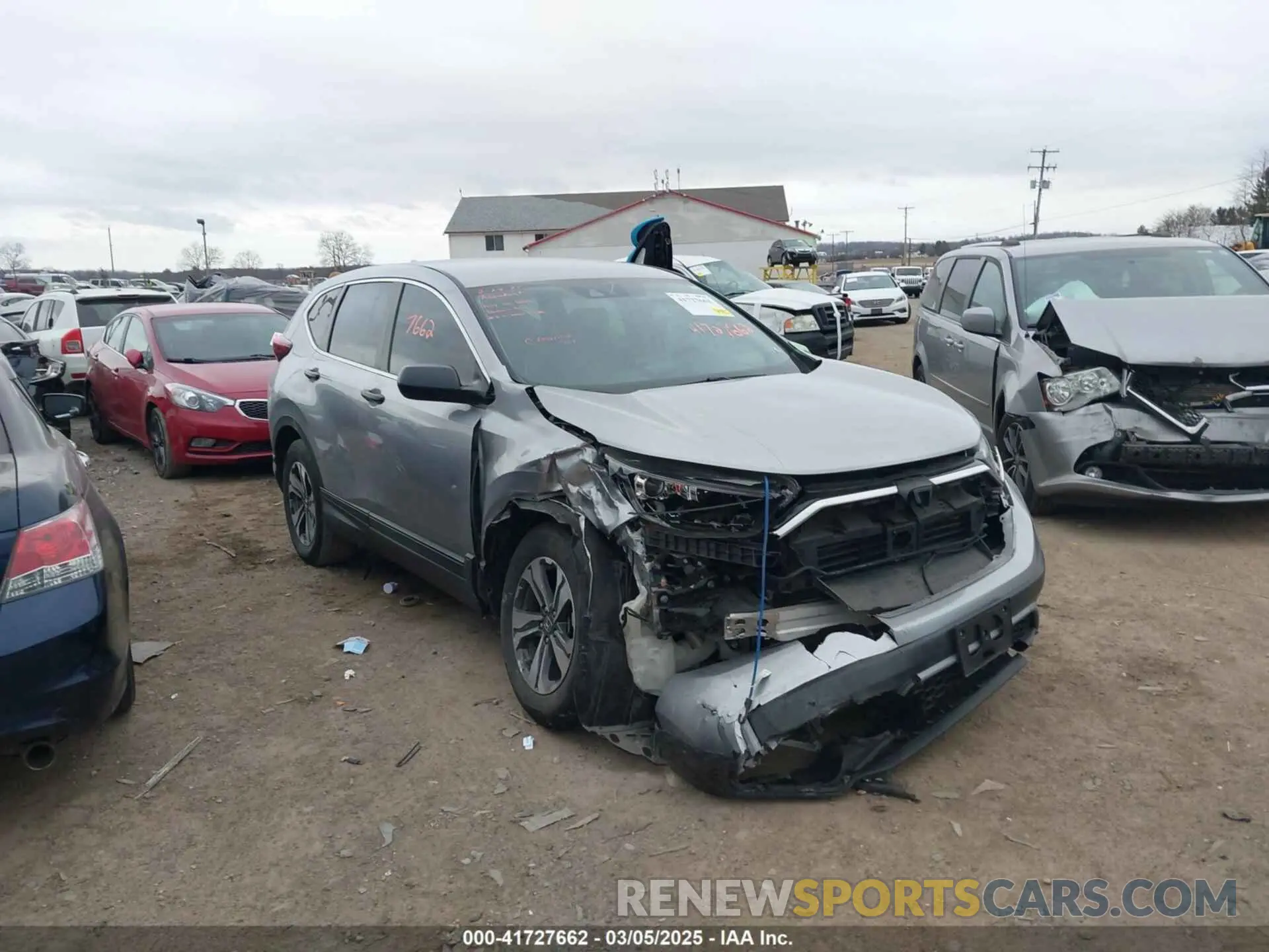 6 Photograph of a damaged car 2HKRW2H29MH632804 HONDA CR-V 2021