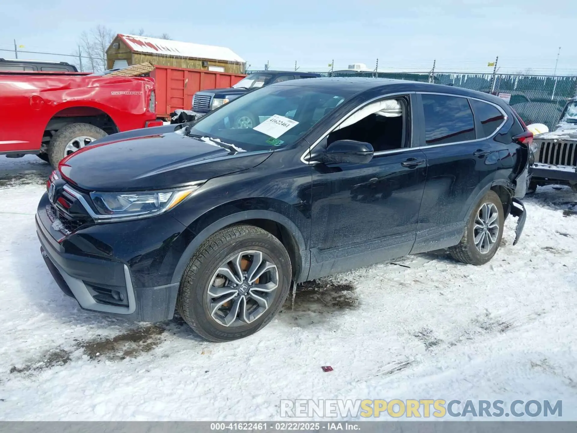 2 Photograph of a damaged car 2HKRW2H51MH676600 HONDA CR-V 2021