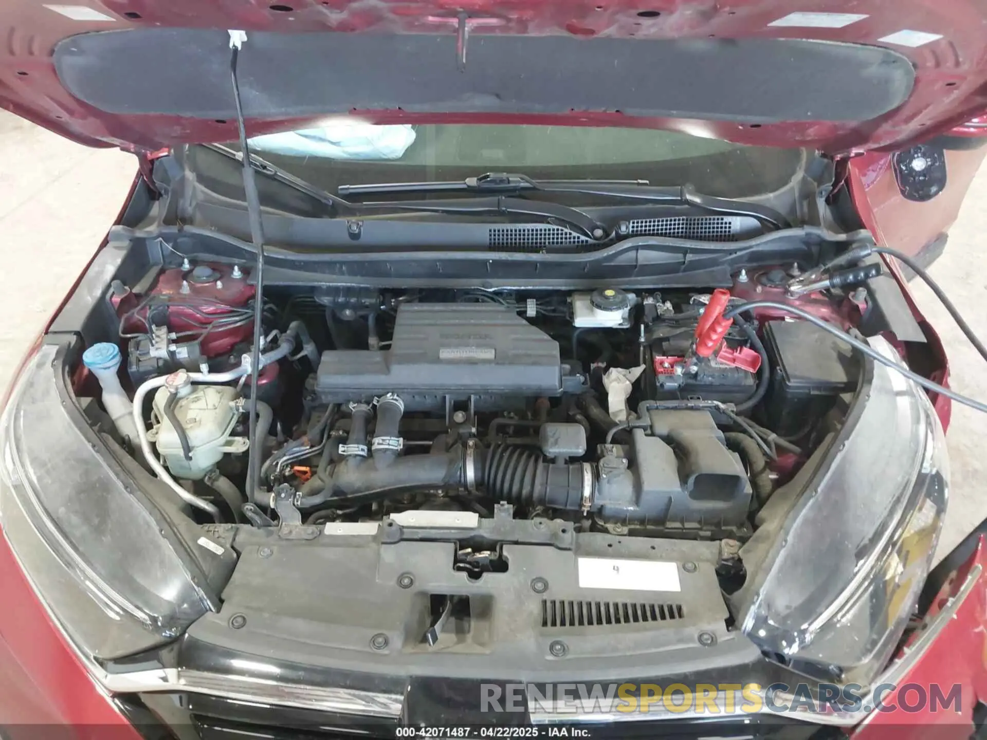 10 Photograph of a damaged car 2HKRW2H53MH621761 HONDA CR-V 2021