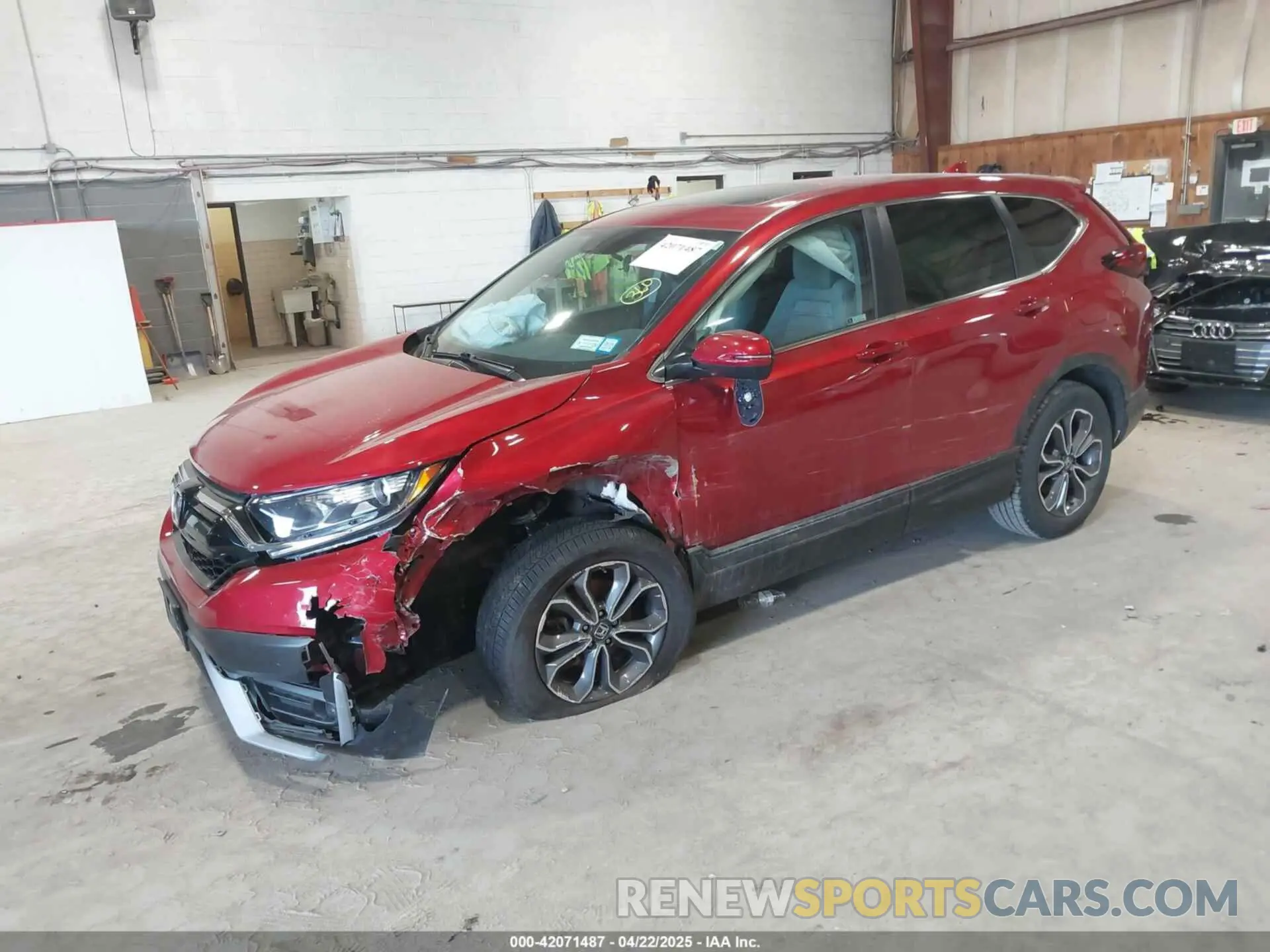 2 Photograph of a damaged car 2HKRW2H53MH621761 HONDA CR-V 2021