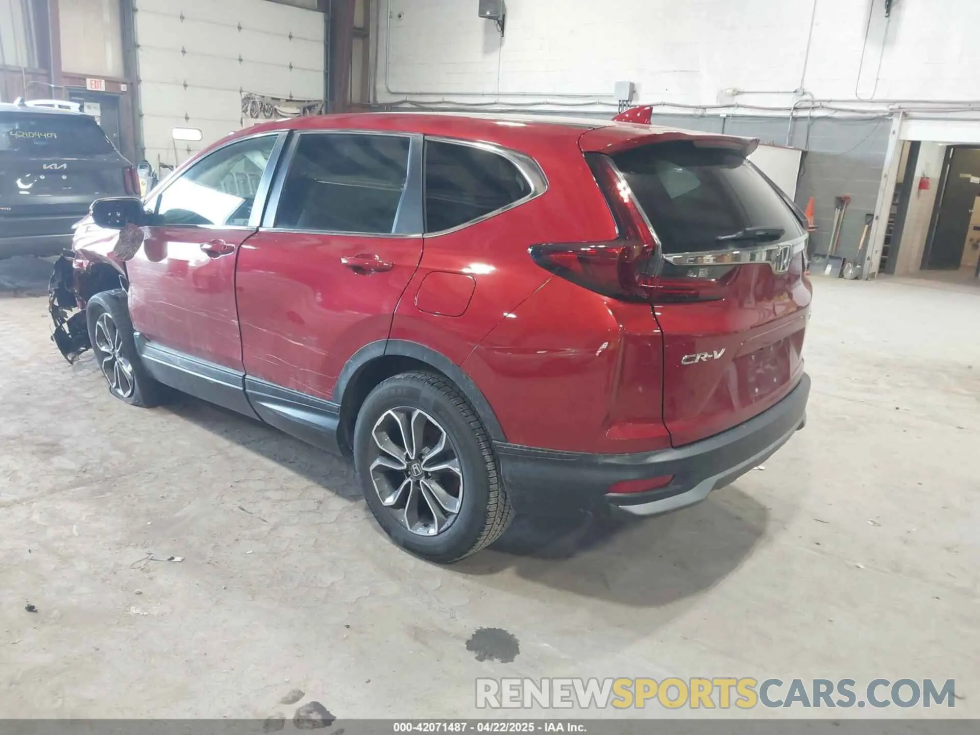 3 Photograph of a damaged car 2HKRW2H53MH621761 HONDA CR-V 2021