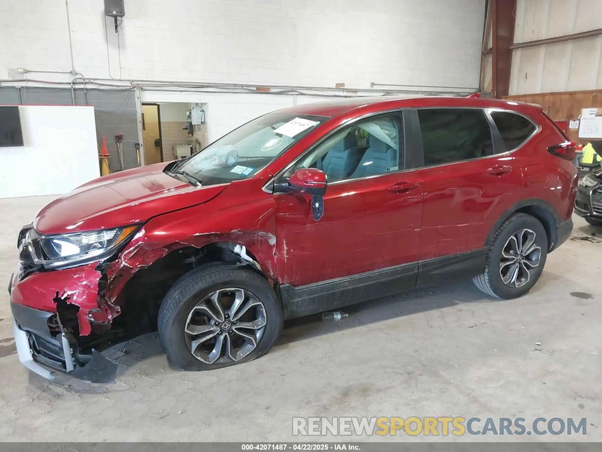 6 Photograph of a damaged car 2HKRW2H53MH621761 HONDA CR-V 2021